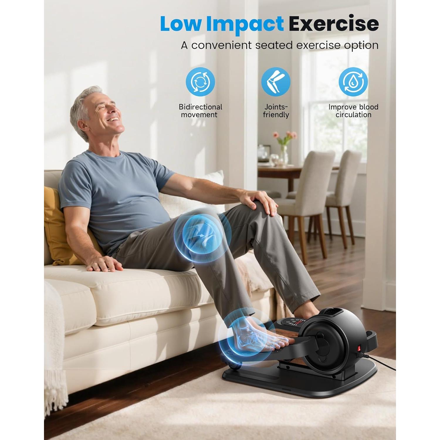 Máquina Elíptica Bajo Escritorio REPOWER EM-001-DJ 10 Niveles