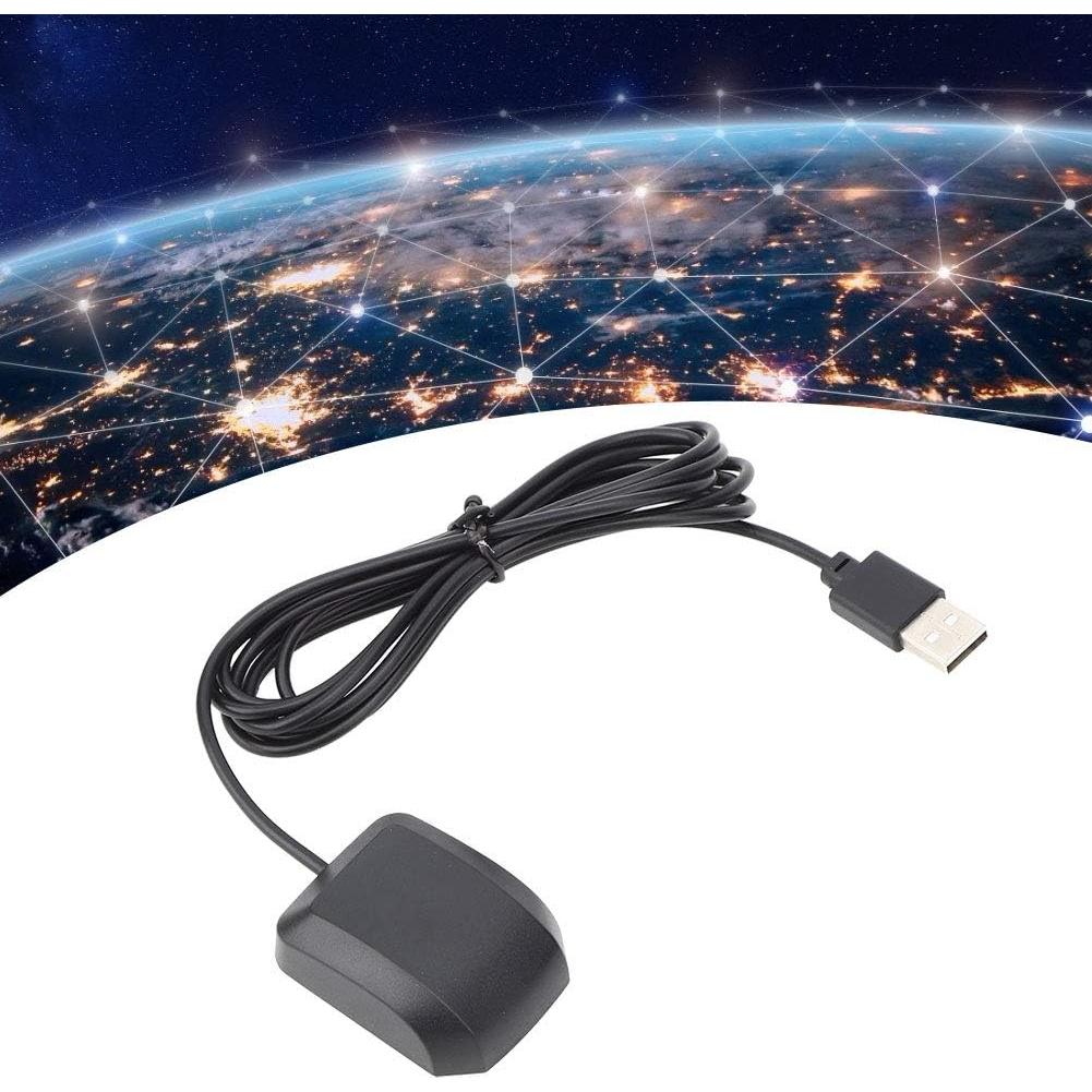 Receptor GPS USB Naroote VK-162 Antena Externa 10.31cm