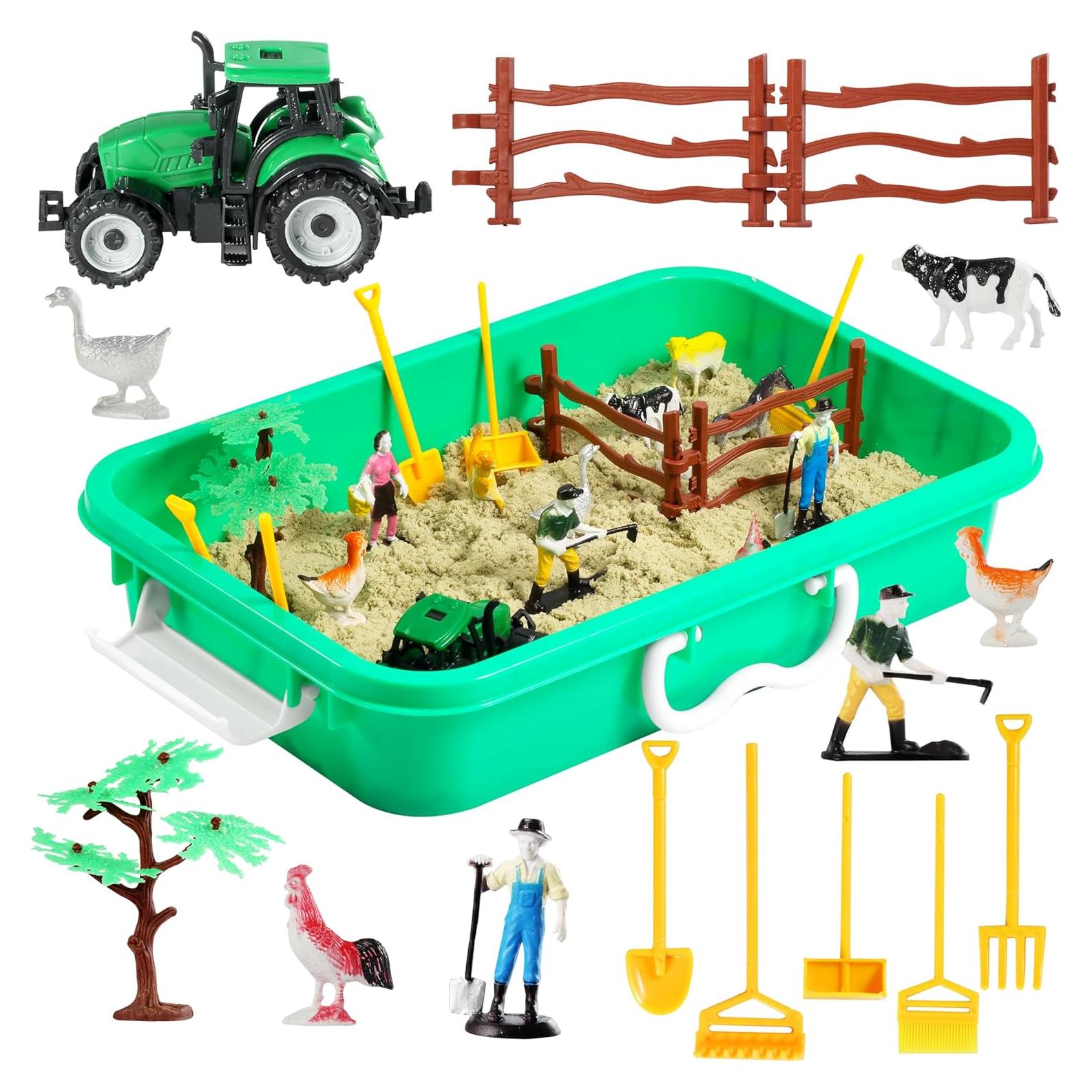 Caja Sensorial de Granja AGENTLAN 0.77 kg con Animales