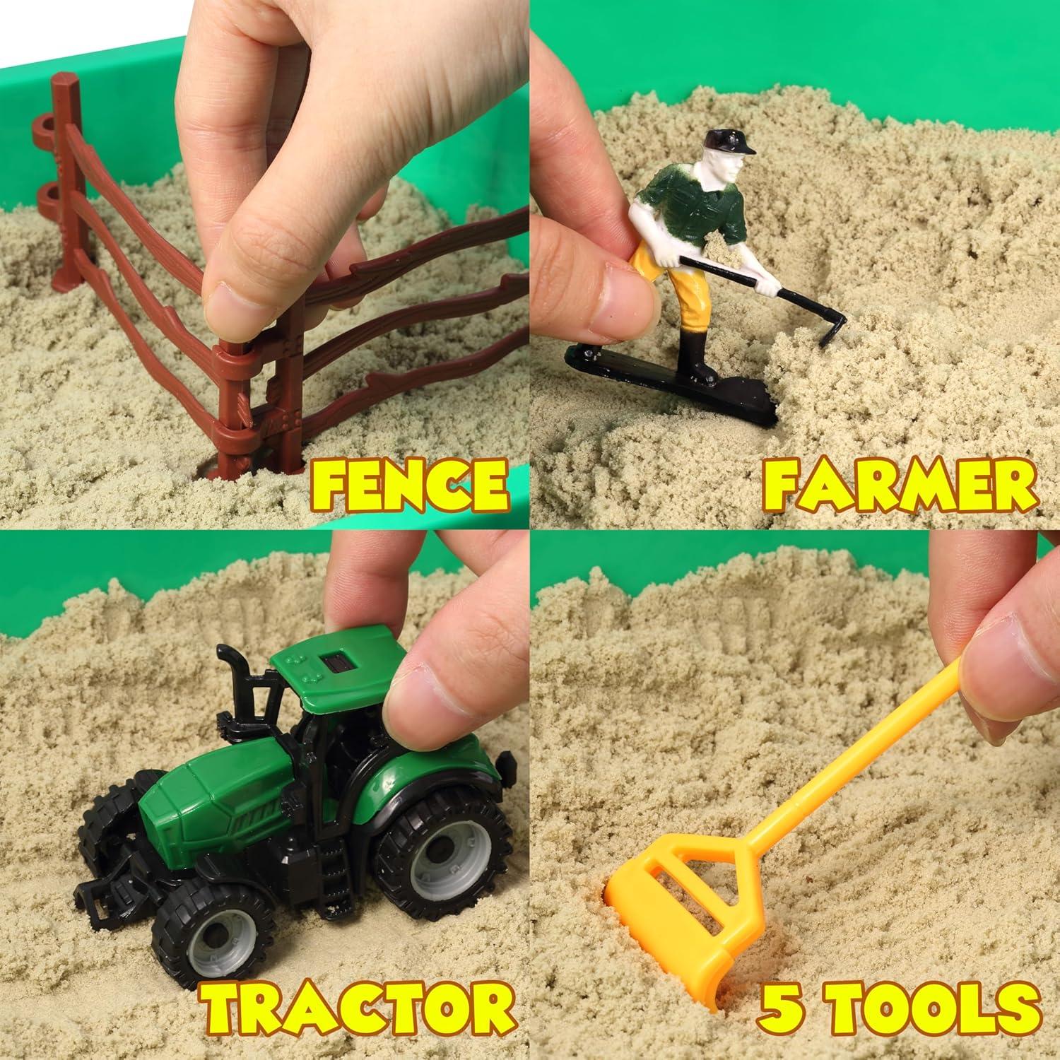 Caja Sensorial de Granja AGENTLAN 0.77 kg con Animales