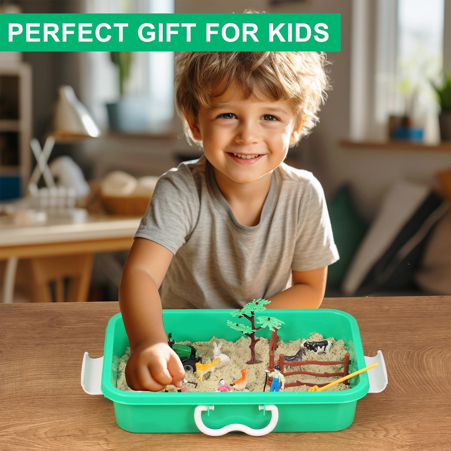 Caja Sensorial de Granja AGENTLAN 0.77 kg con Animales