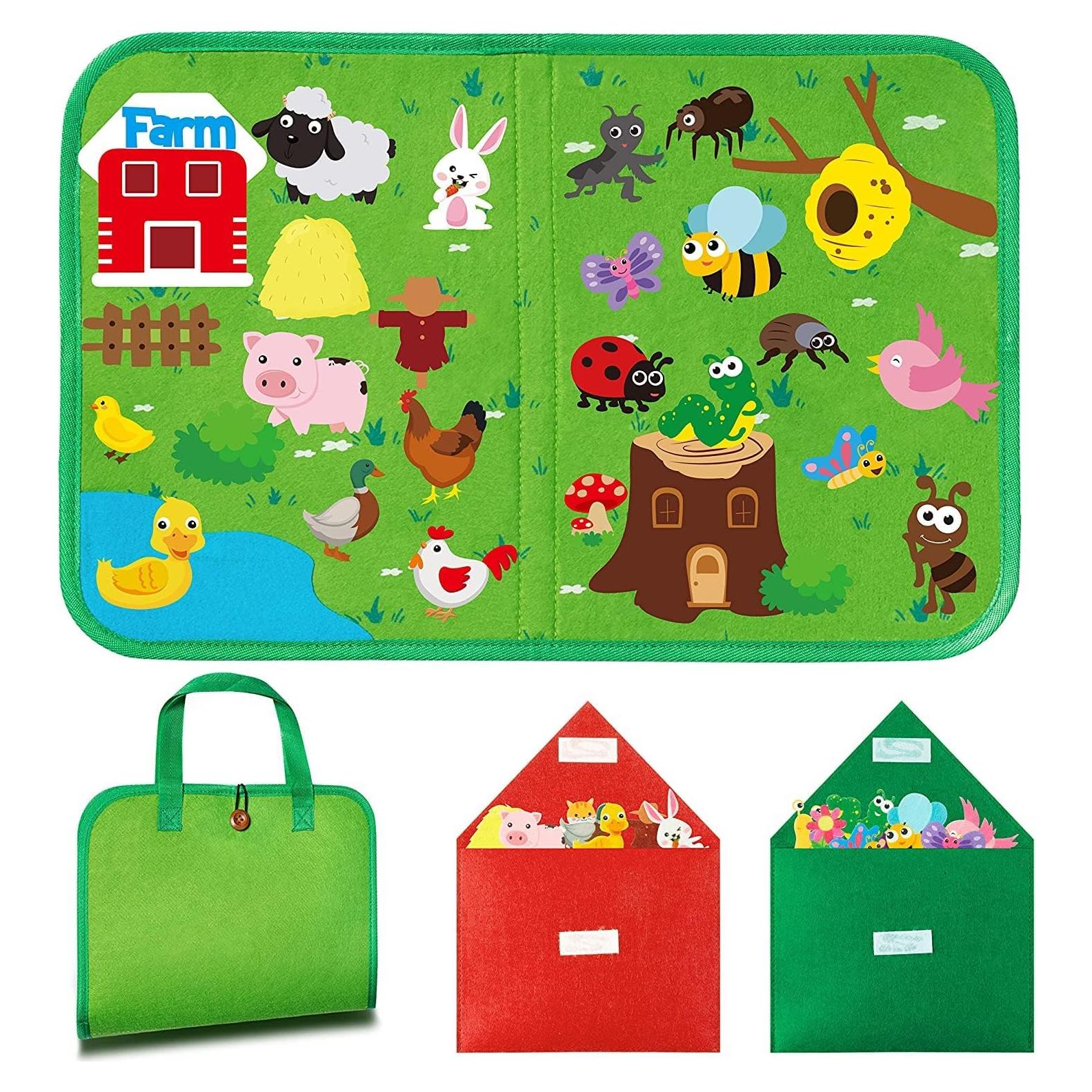 BeYumi Kit de Juego Interactivo Animales Insectos 49 Piezas