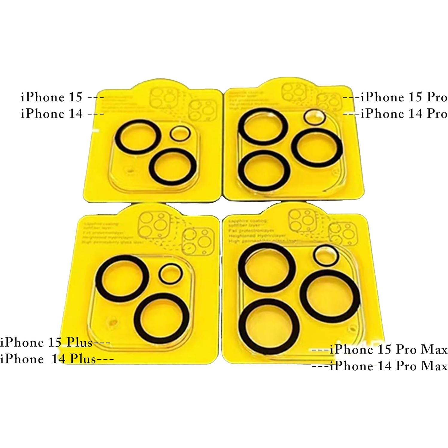 Protector de Lente de Cámara 3D RAMS para iPhone 14/15/16