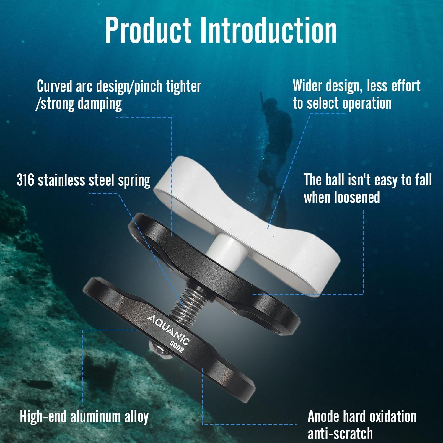 Soporte de Montaje Nitescuba SC02 para Cámara de Buceo