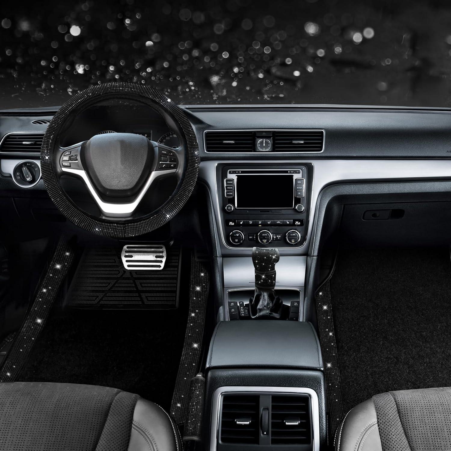 Juego de Accesorios de Coche Brillantes Valleycomfy 9 Piezas