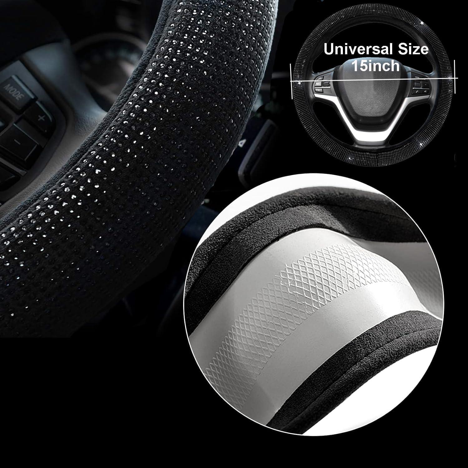 Juego de Accesorios de Coche Brillantes Valleycomfy 9 Piezas