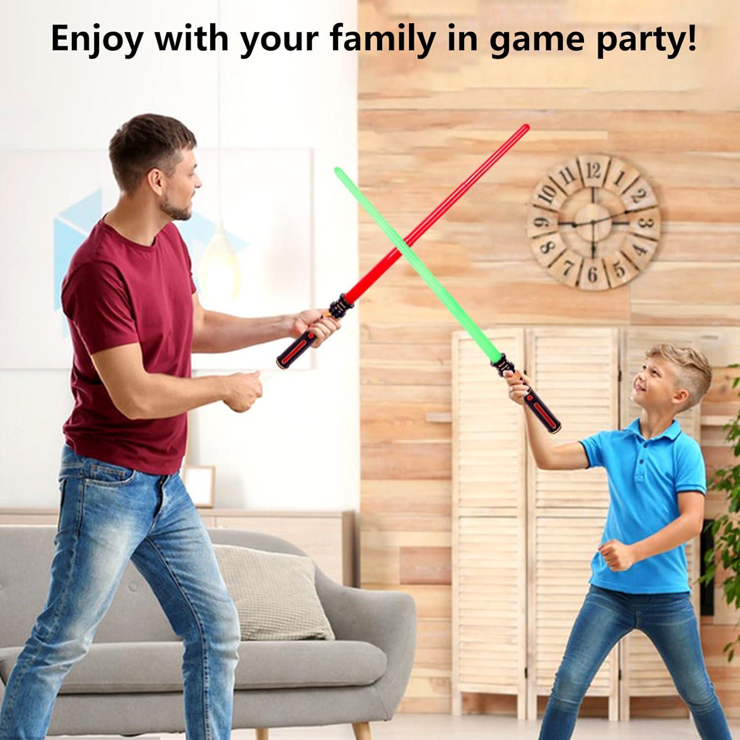 Sables Iluminados YOFOTHS para Niños - 3 Colores Expandibles