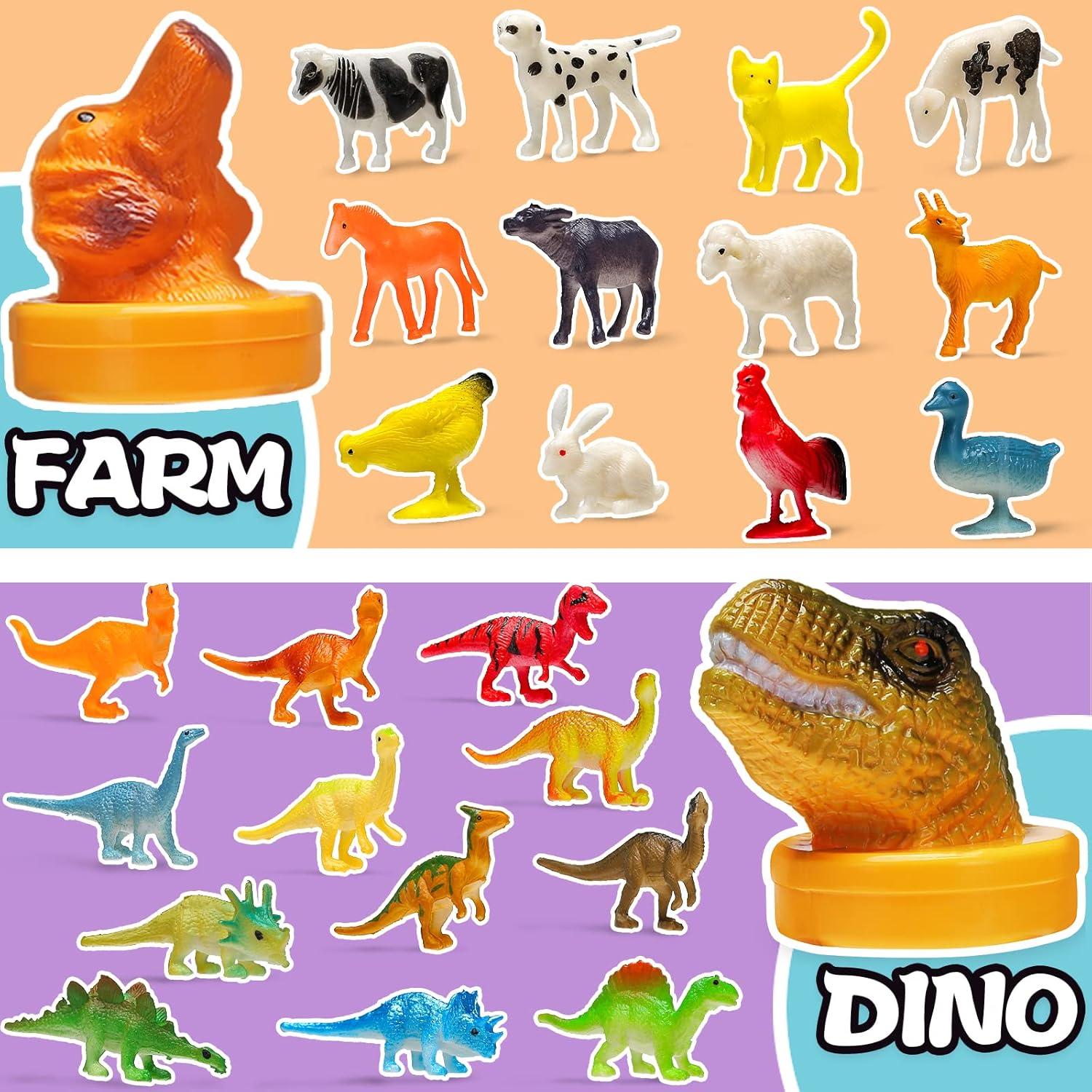 95 Figuras de Animales KarberDark para Niños 3+
