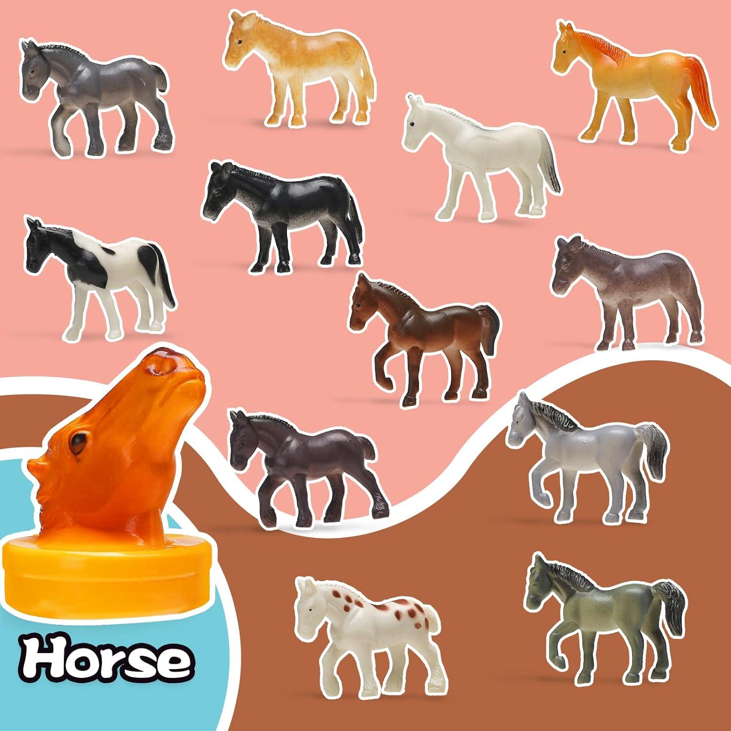 95 Figuras de Animales KarberDark para Niños 3+