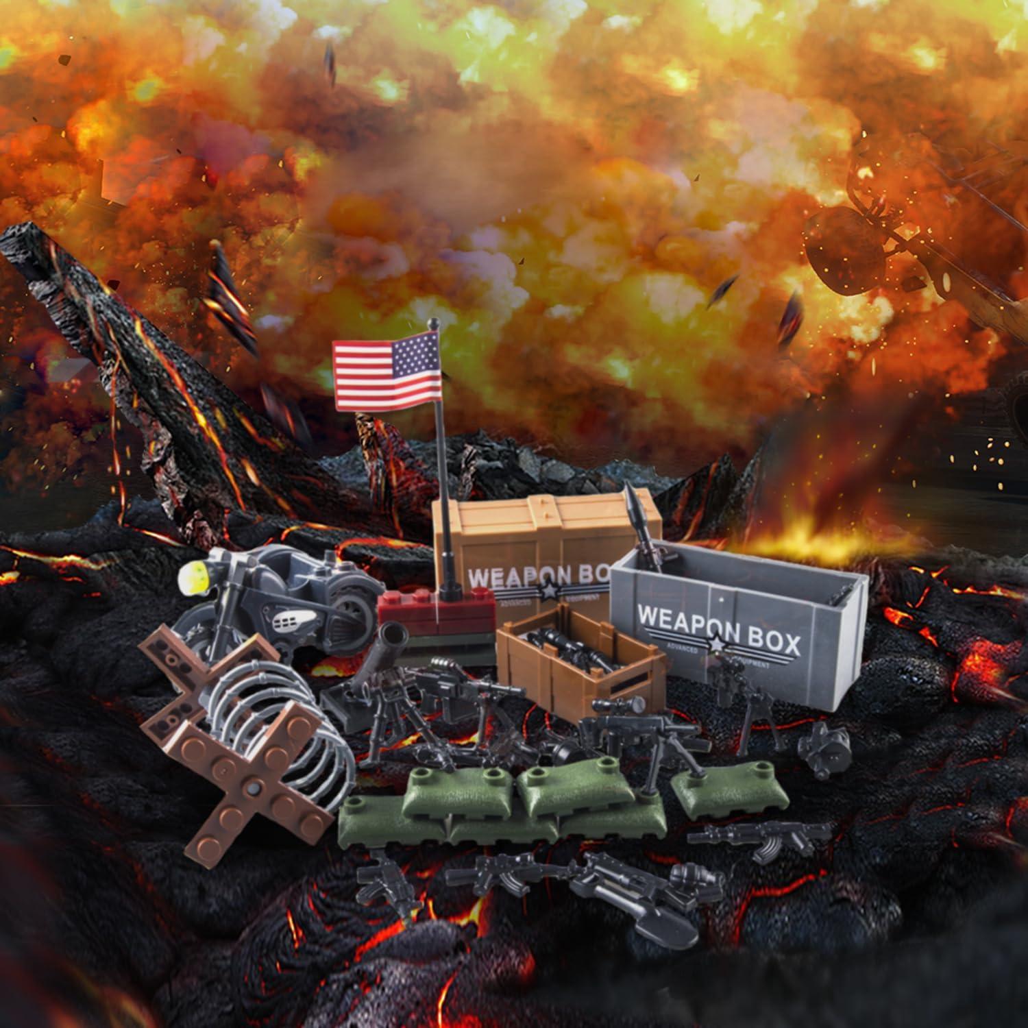 Set de Juguetes Militares HIMIRICH - Armas Básicas para Niños 3+