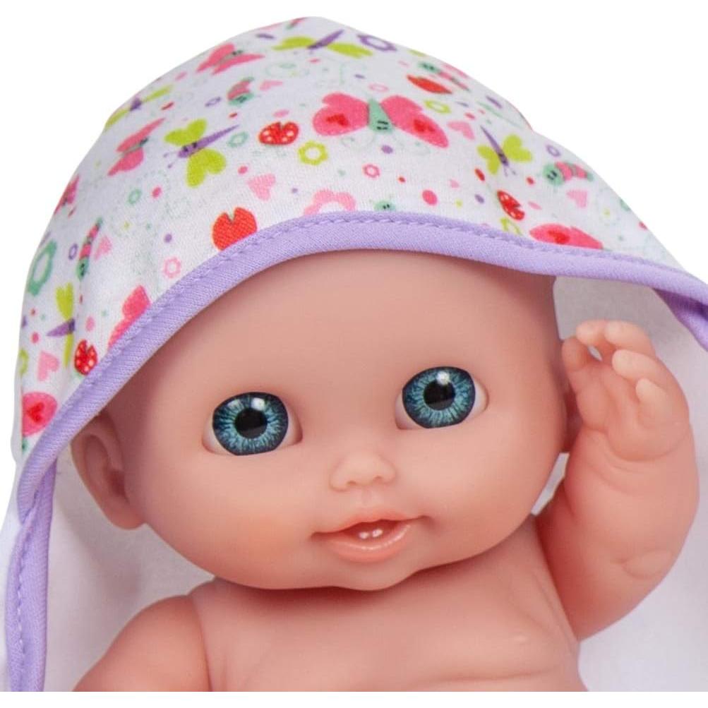 Muñeca de Vinilo Lil Cutesies 21.6 cm con Set de Baño Azul