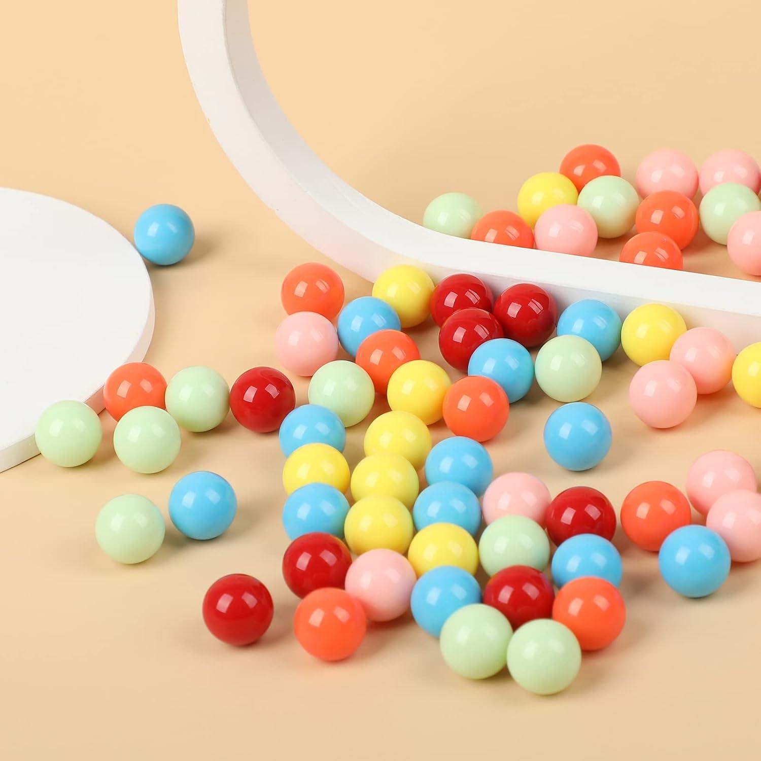 Bolas de Acrílico de Reemplazo Laviesto 12mm 84pcs Multicolores