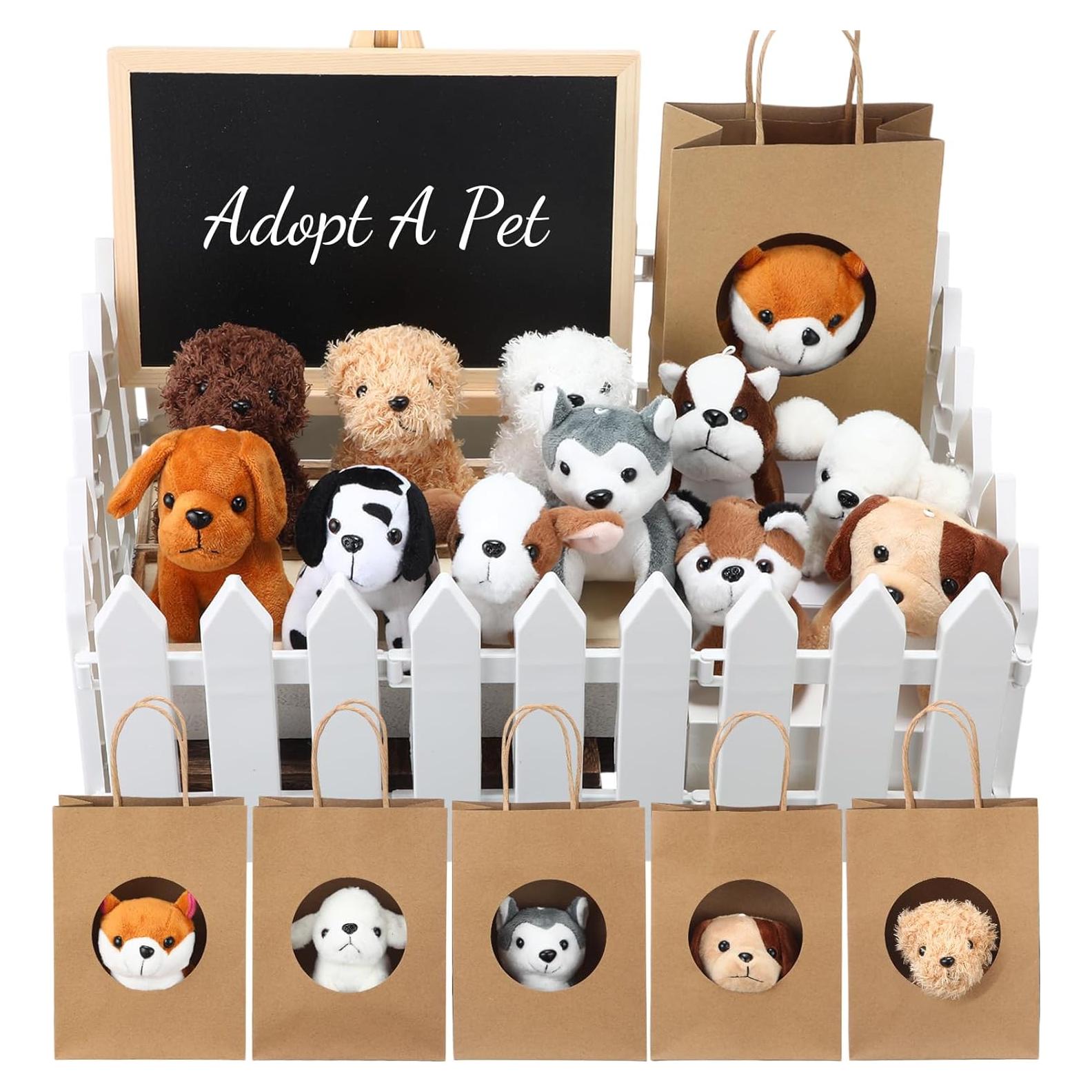 Conjunto de 36 Mini Animales de Peluche Arrowbash Elegante