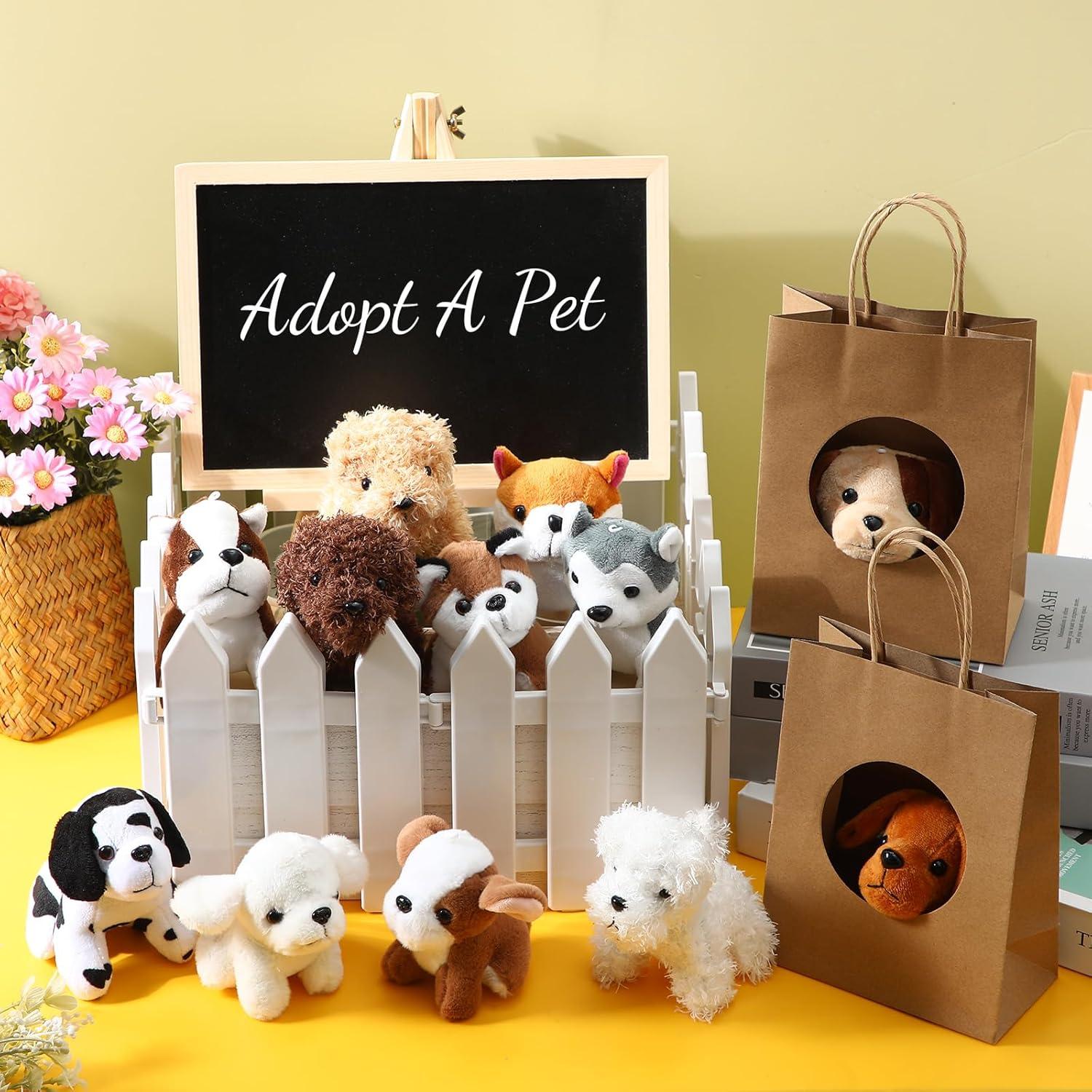 Conjunto de 36 Mini Animales de Peluche Arrowbash Elegante