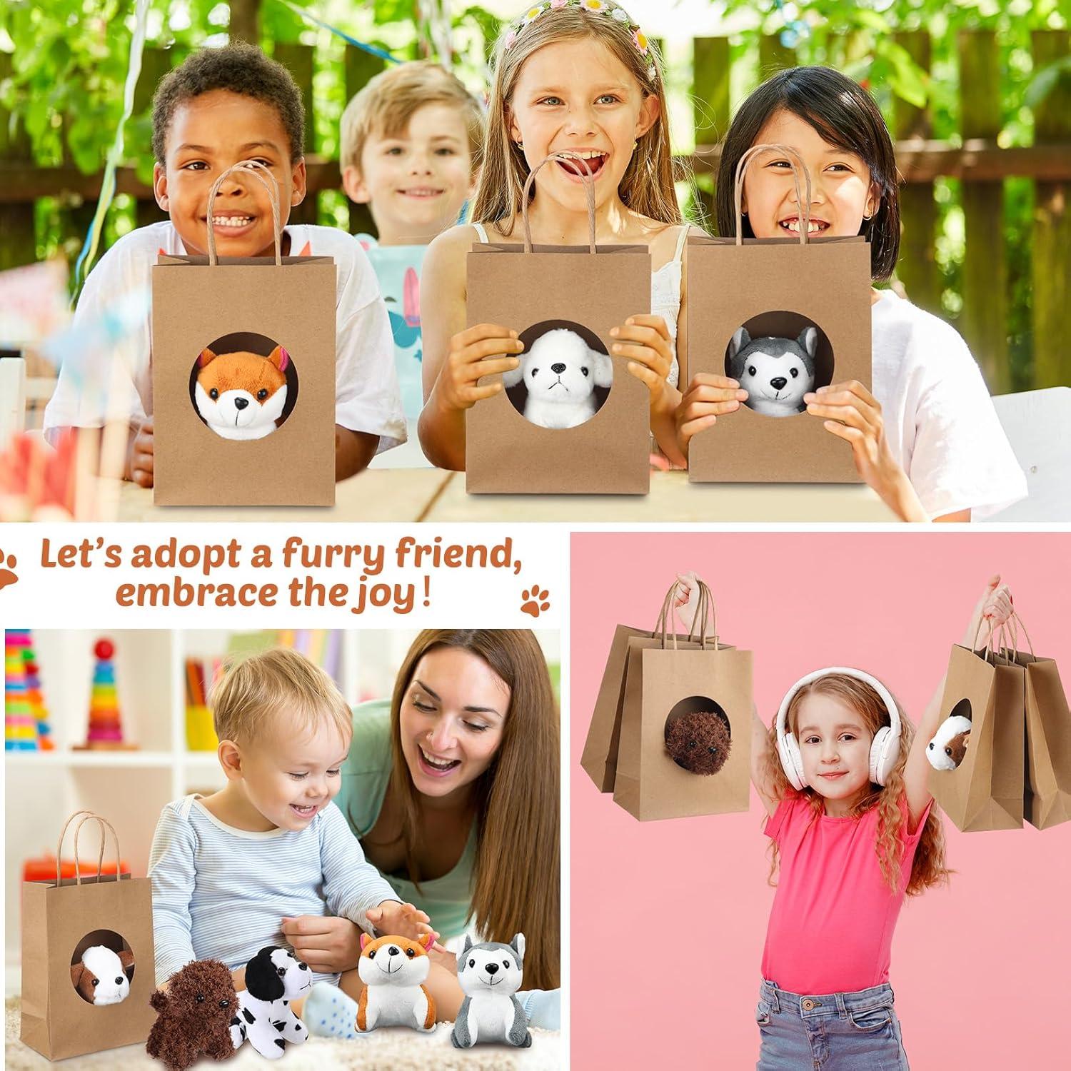 Conjunto de 36 Mini Animales de Peluche Arrowbash Elegante