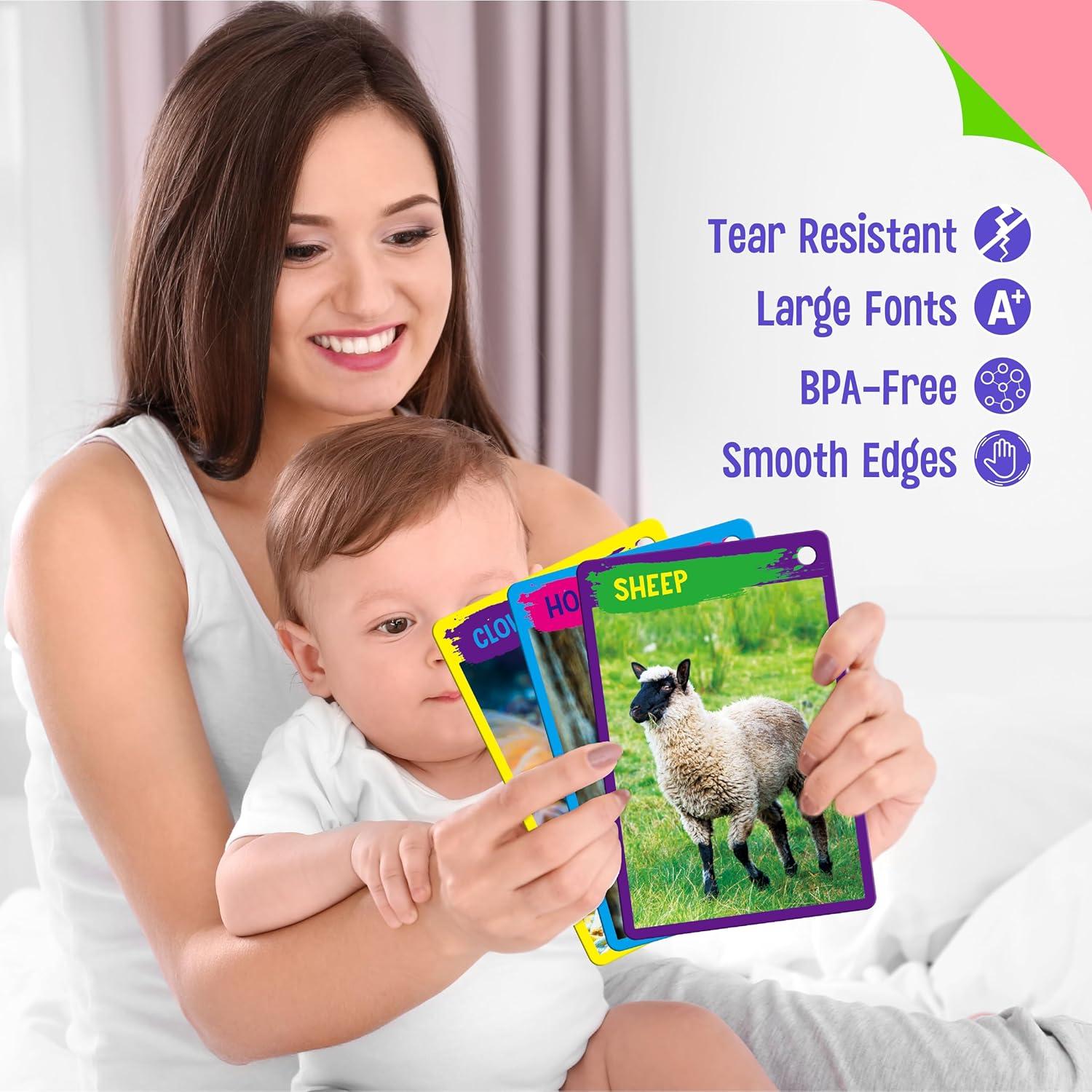 Tarjetas Didácticas de Animales 60PCS SpriteGru