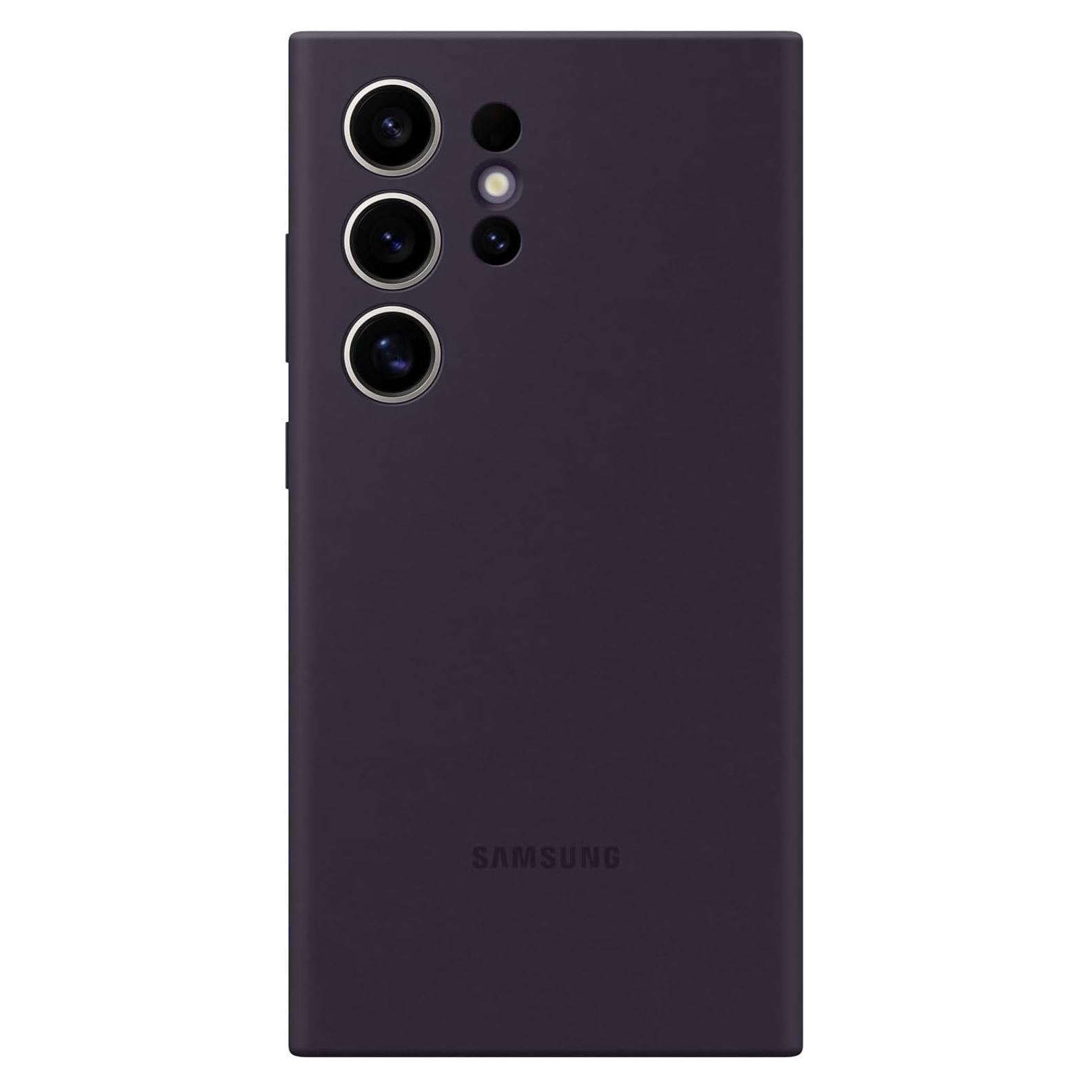 Funda de Silicona Oficial Samsung Galaxy S24 Ultra Violeta