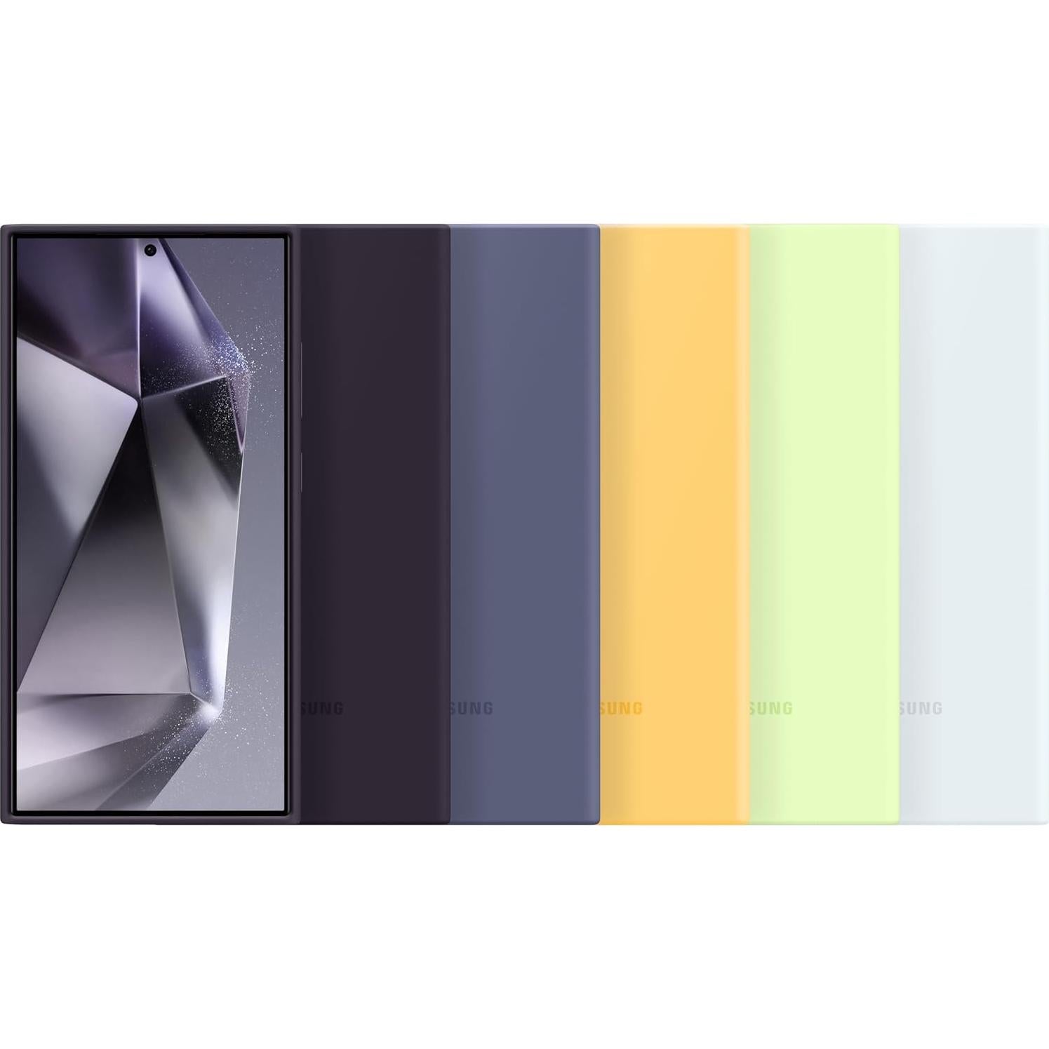 Funda de Silicona Oficial Samsung Galaxy S24 Ultra Violeta