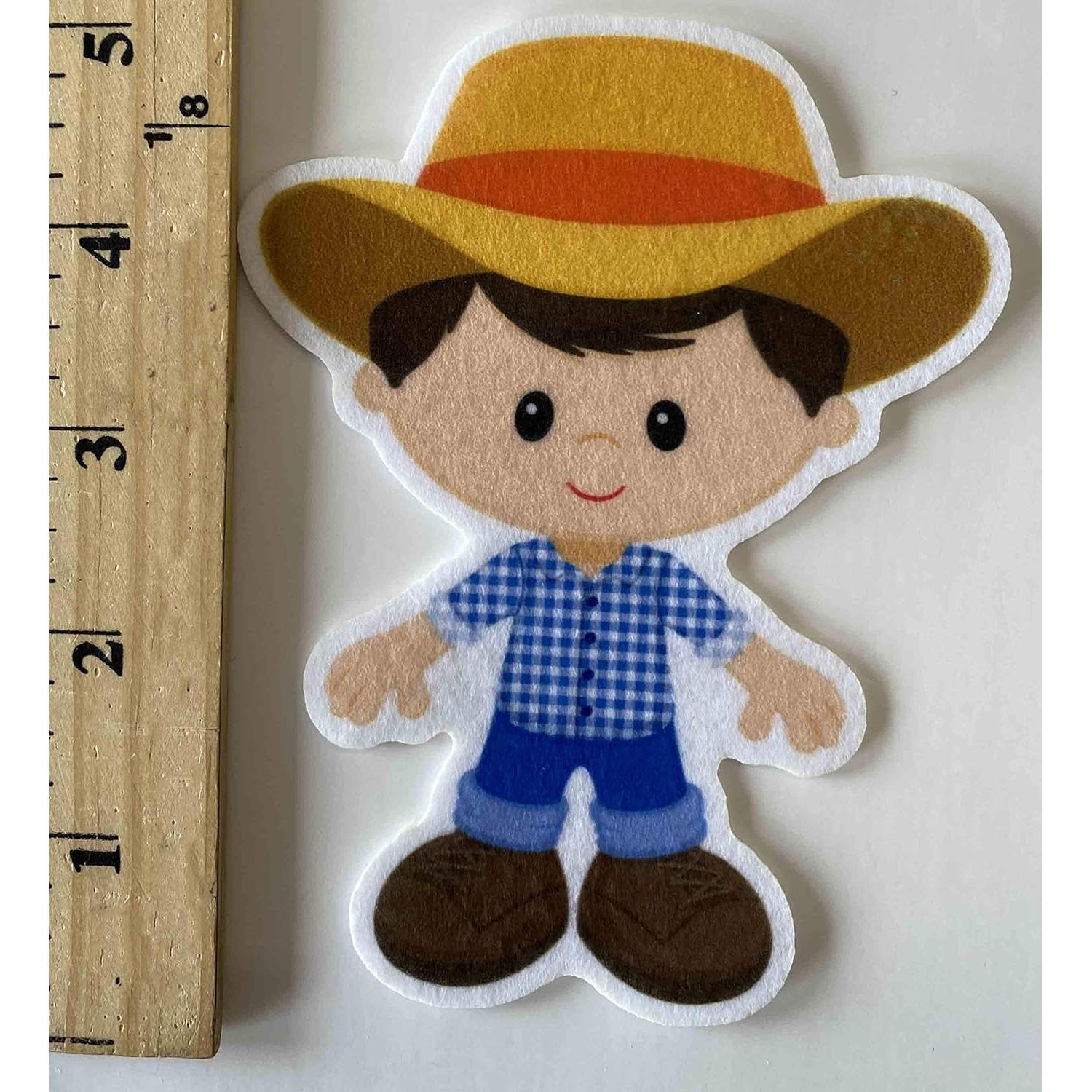 Story Time Felts 35 Pc Farm Animals Fun Felt Flannel Board Set Stories