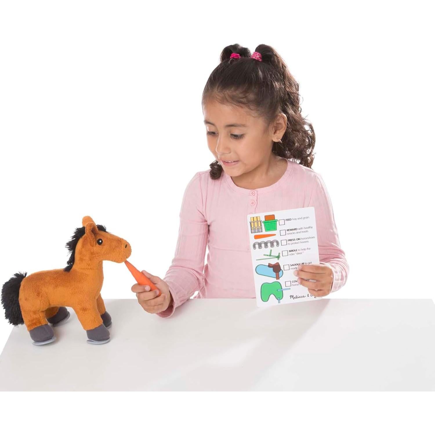 Juego de Cuidado de Caballos Melissa & Doug 23 Piezas