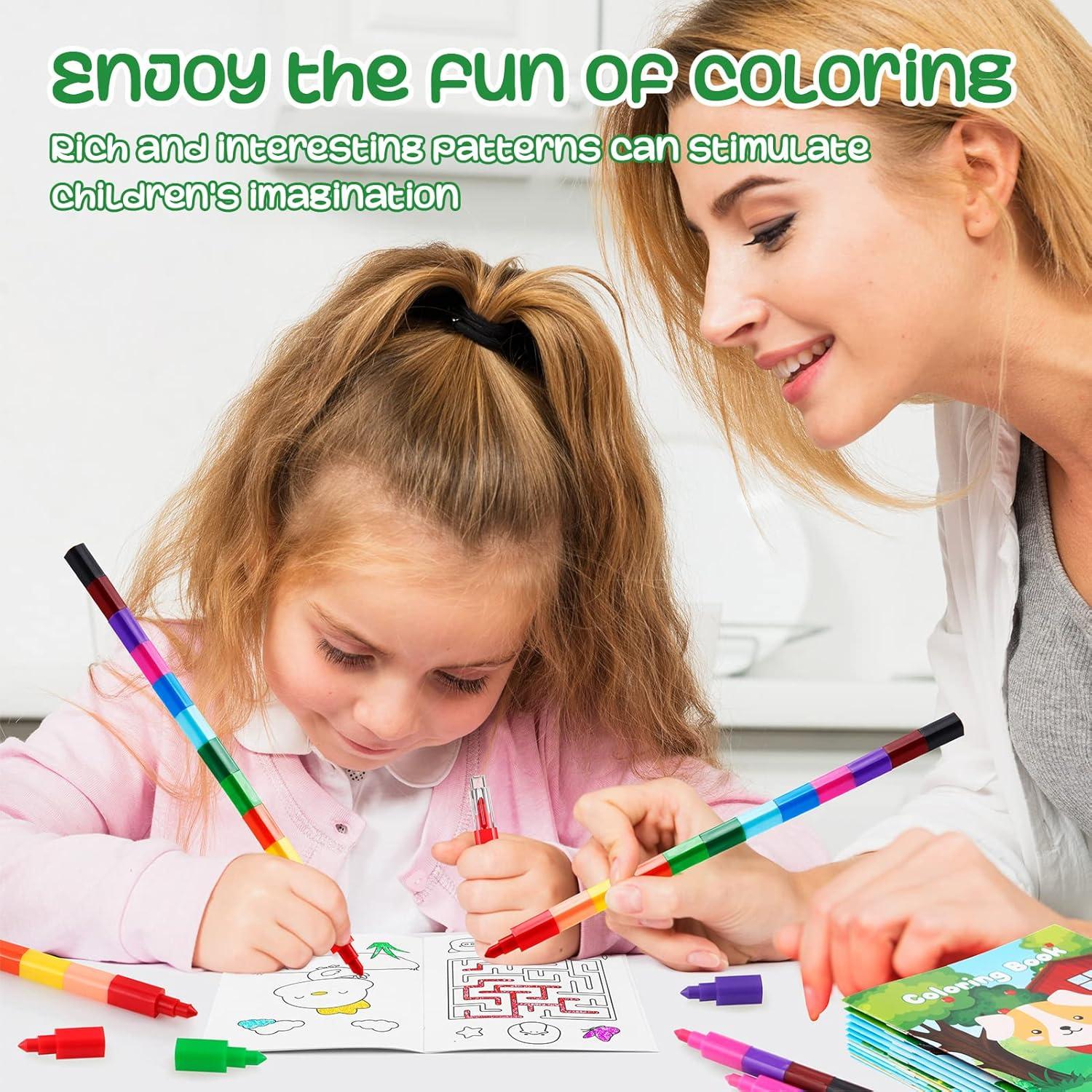 BenLouis 24 Libros de Colorear Animales de Granja para Niños