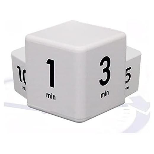 Temporizador de Cocina JOYIT Cubo 1-3-5-10 Minutos Silencioso