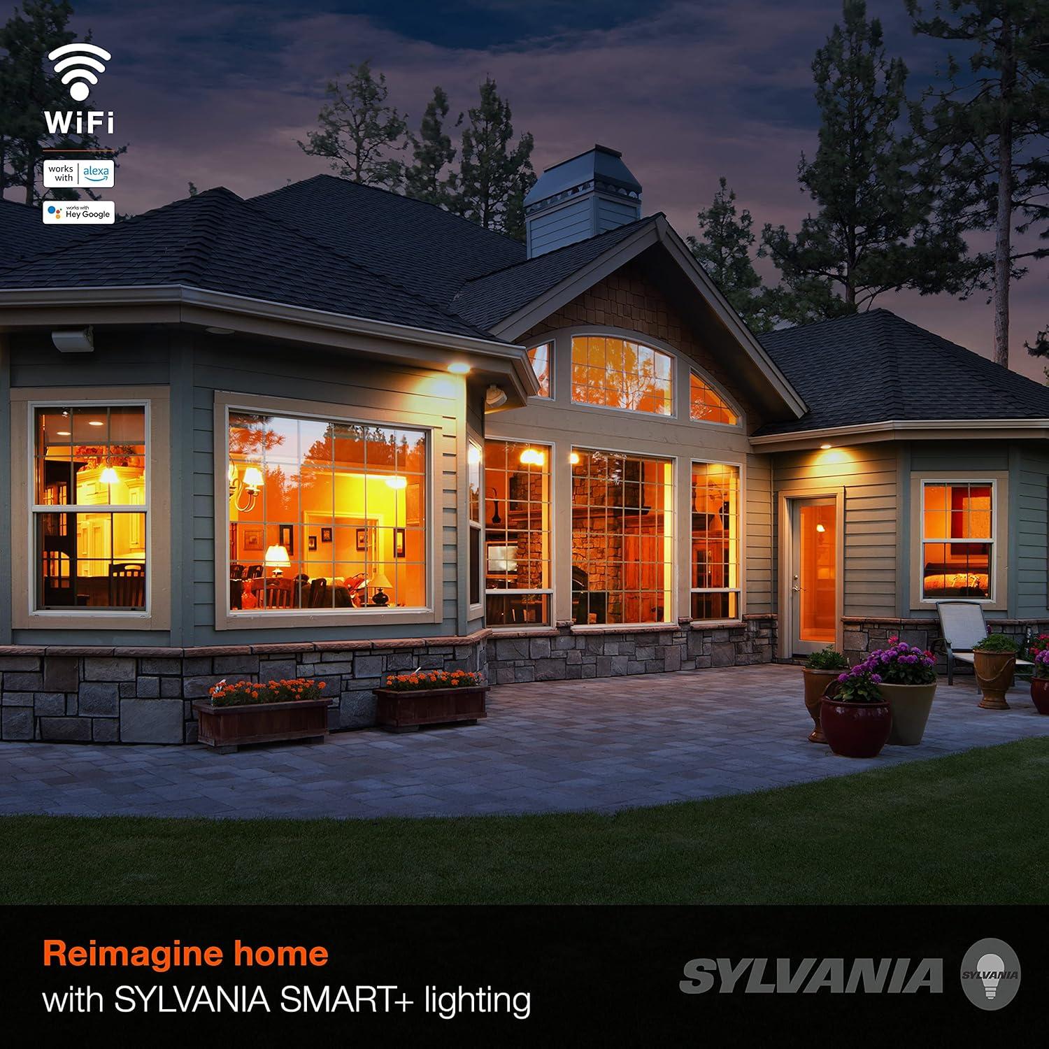 Bombilla LED Inteligente SYLVANIA A19 Wifi Regulable 9W 800Lúmenes