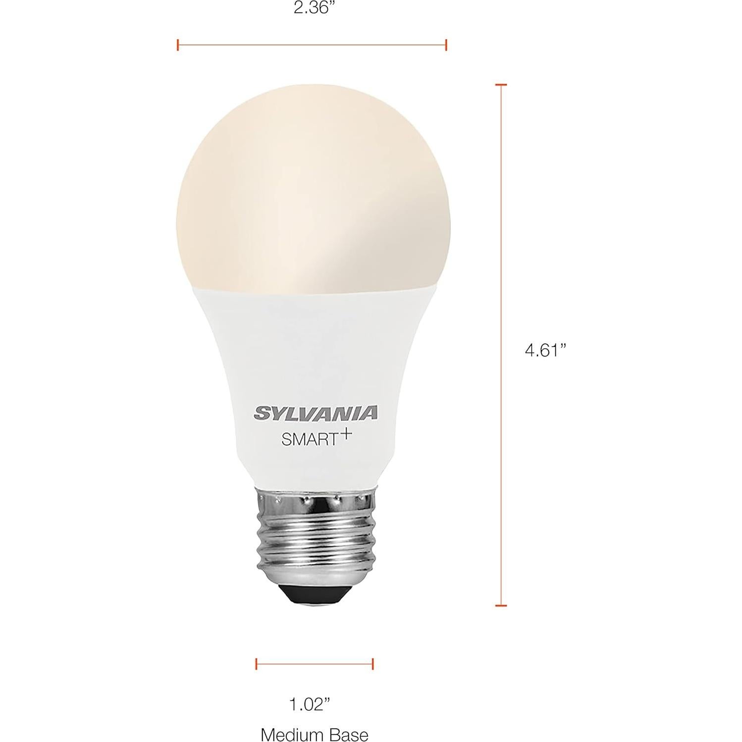 Bombilla LED Inteligente SYLVANIA A19 Wifi Regulable 9W 800Lúmenes
