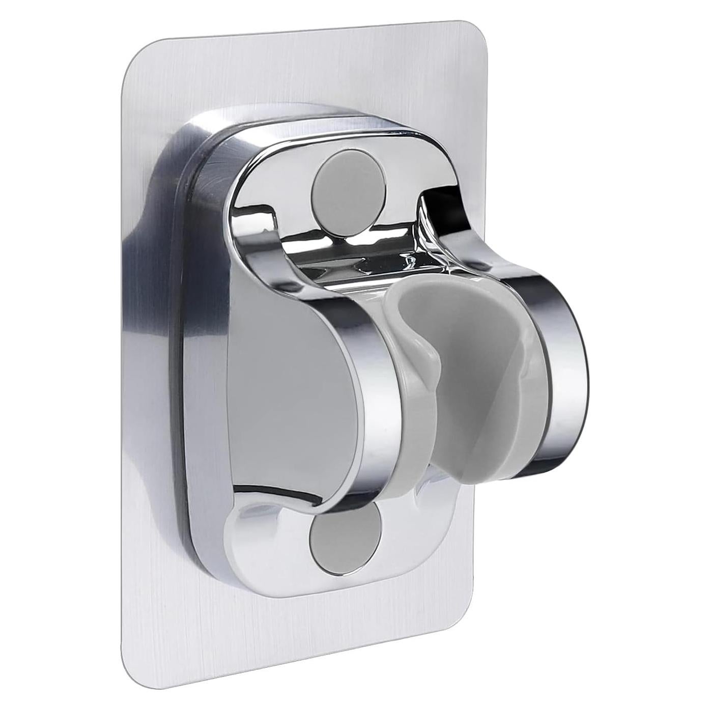 Soporte de Ducha Autoadhesivo NearMoon Cromado Ajustable