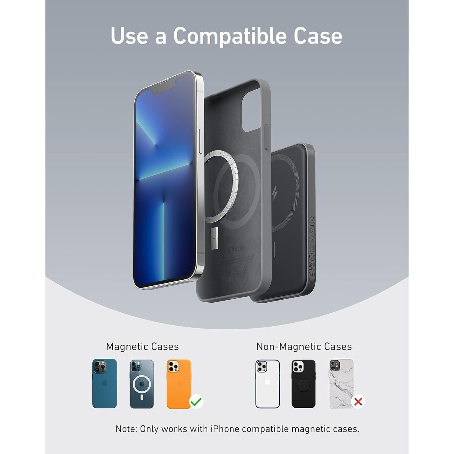 Cargador Portátil Magnético Anker 621 MagGo 5000mAh USB-C