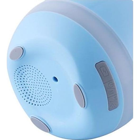 Maceta Musical Inteligente Genérico 10 cm Altavoz Bluetooth Azul