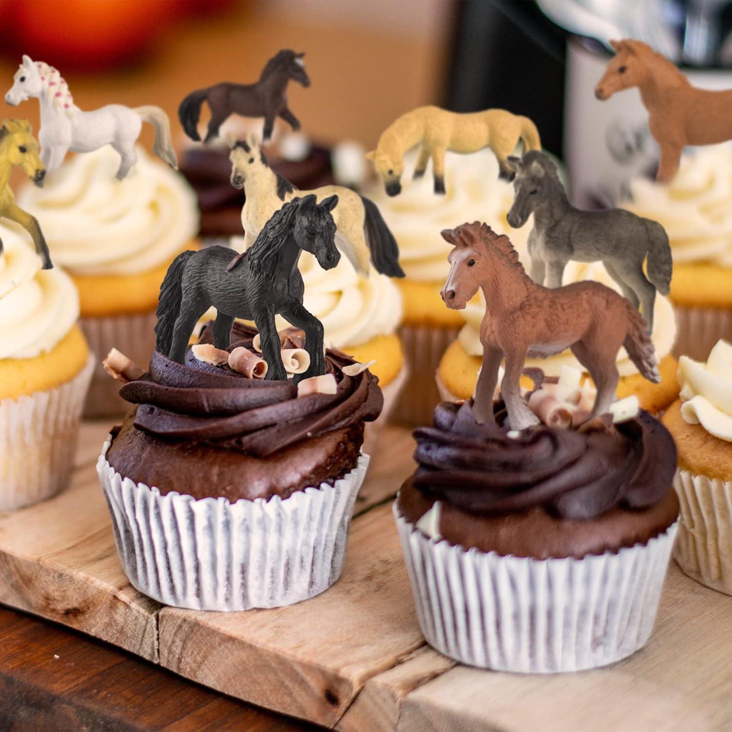 18 Figuras de Caballo Pony Miniatura Divwa - Juguetes Educativos