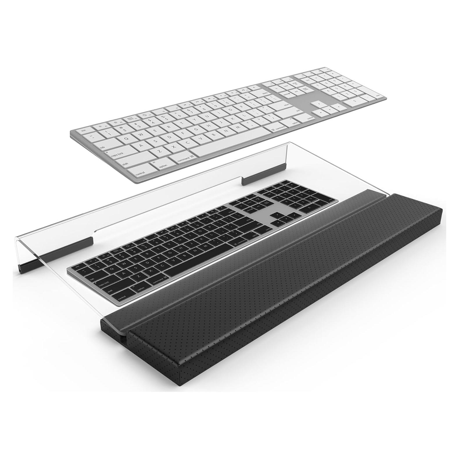 Soporte de Teclado Ergonómico Kovesayi con Reposamuñecas PU