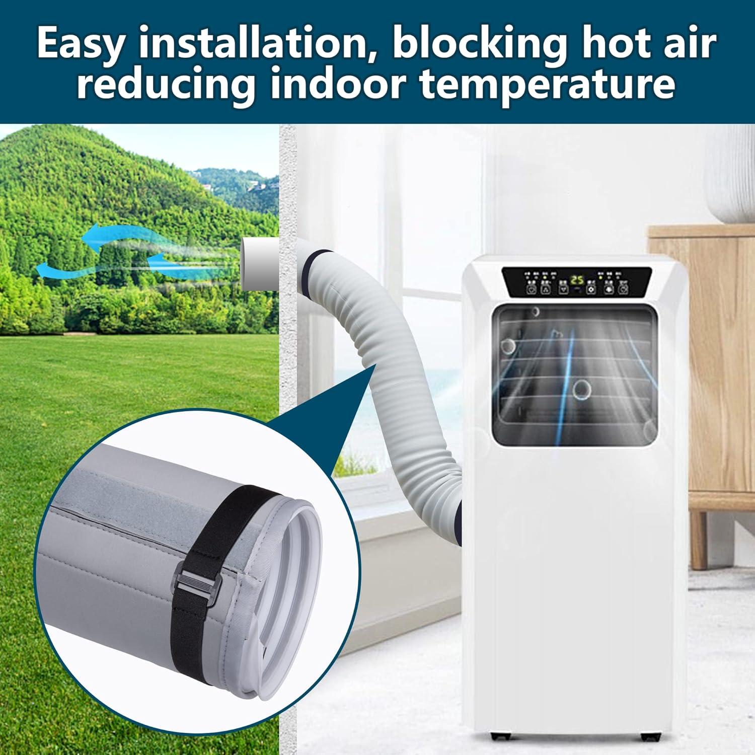 Cubierta Aislante para Manguera de Aire Acondicionado Tlswshsy 152.4 cm