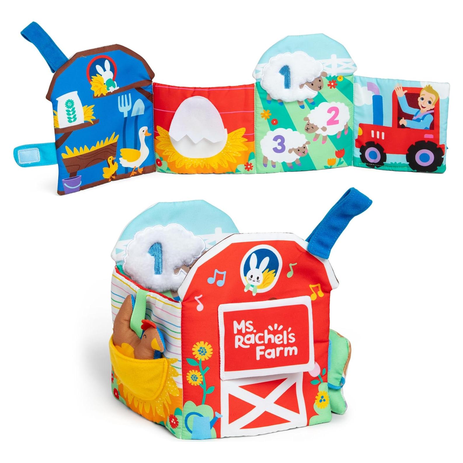 Libro Suave de Aprendizaje Sensorial Ms. Rachel 21x16 cm