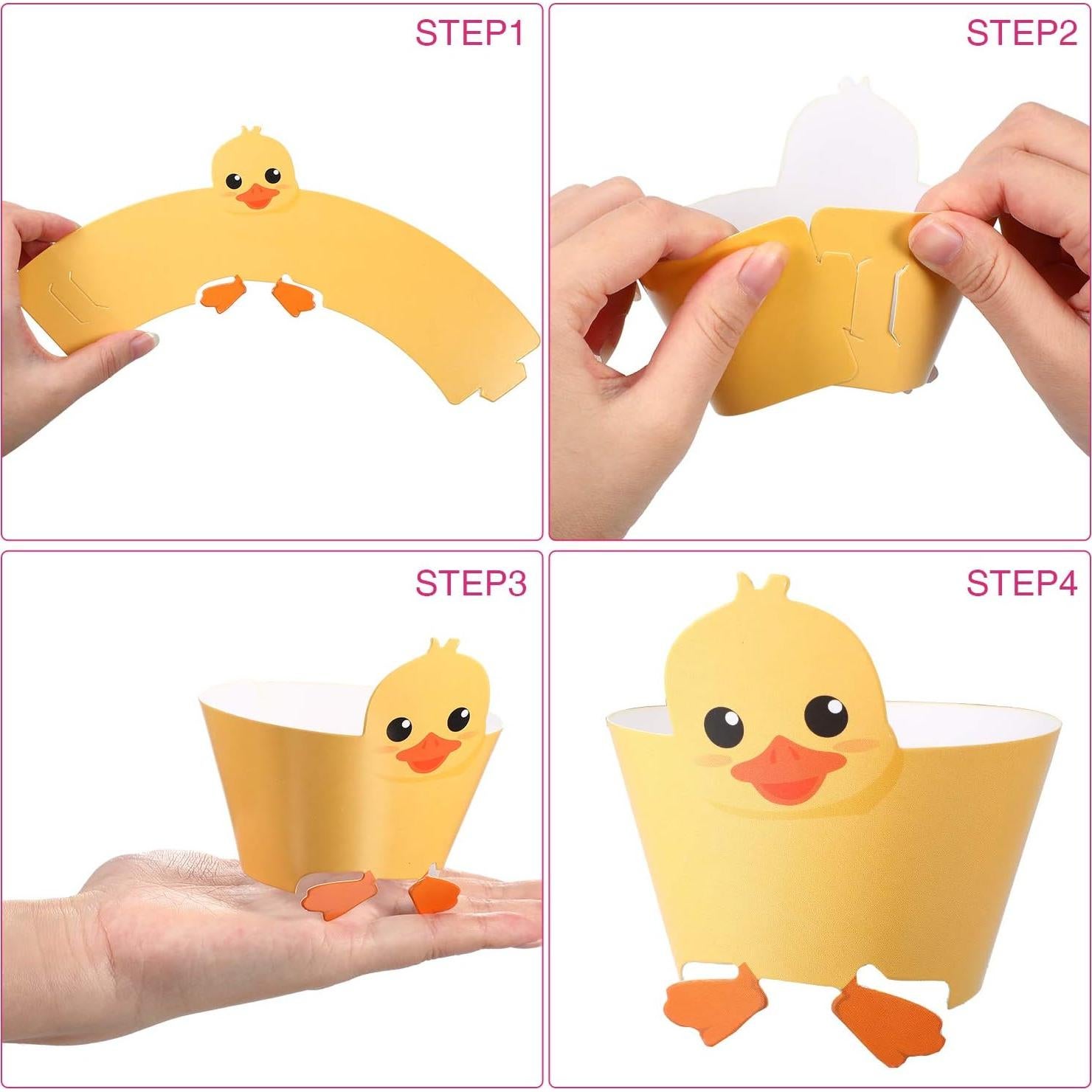 Decoraciones de Cupcakes de Animales de Granja Blulu 60 Pzas