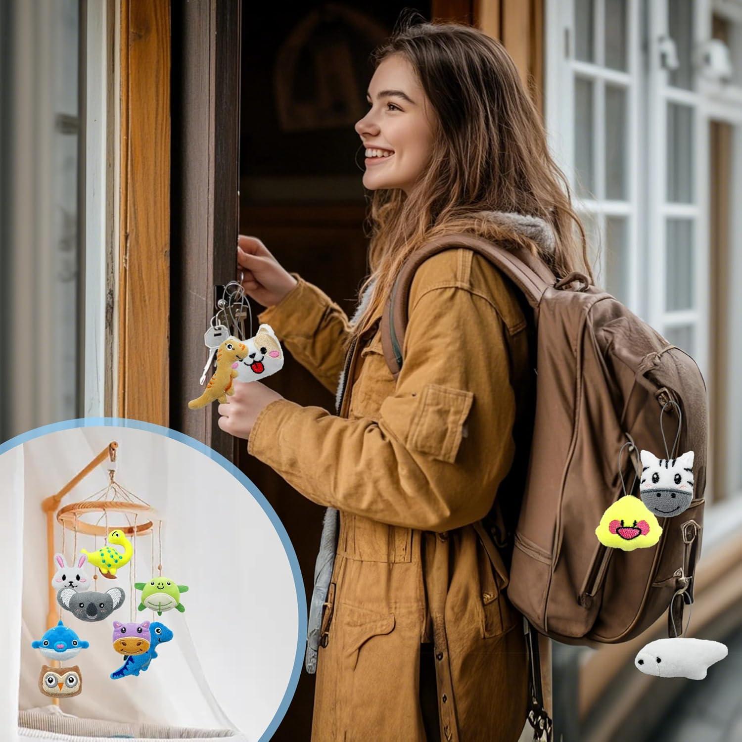 Juego de 40 Mini Juguetes de Peluche Animales XIPEGPA