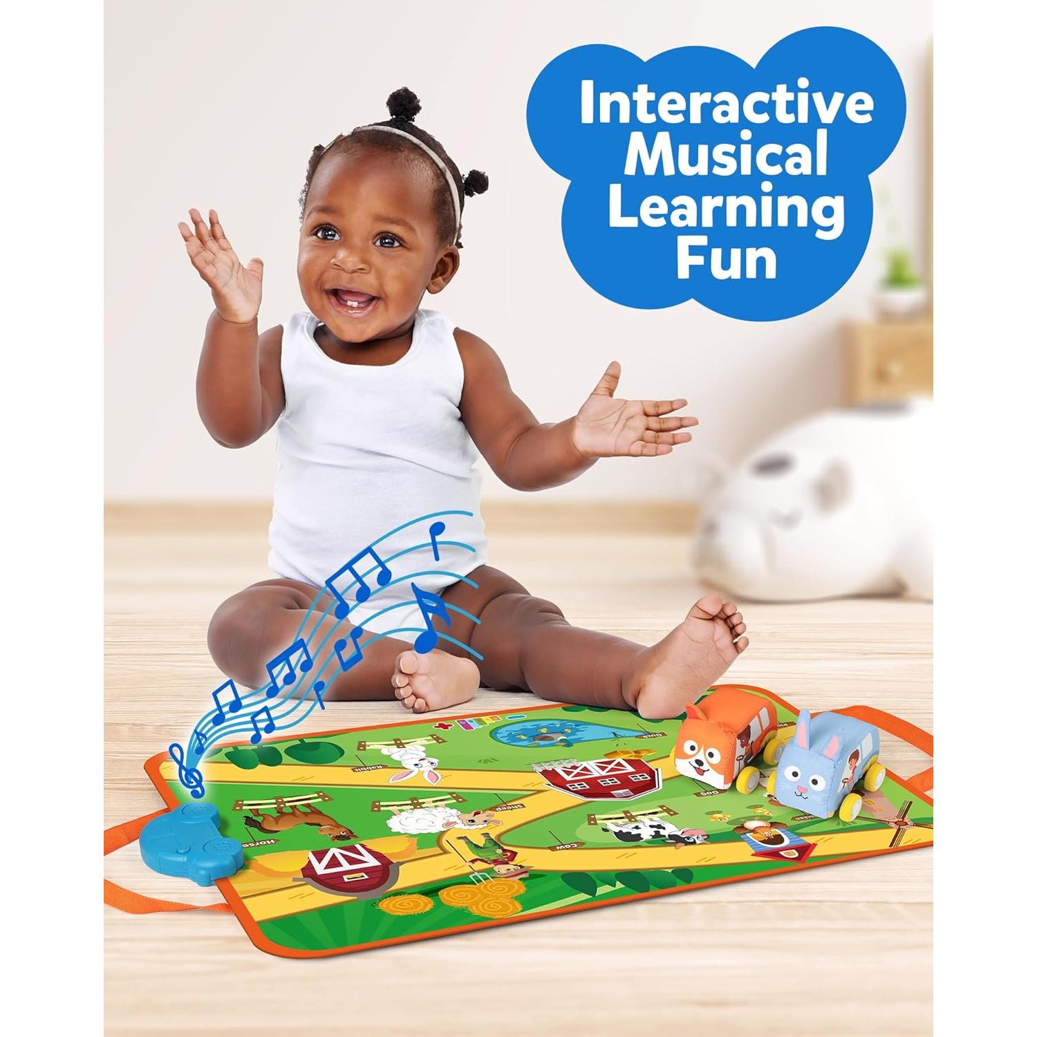 Alfombra Musical Coogam para Niños 0.64 kg Granja