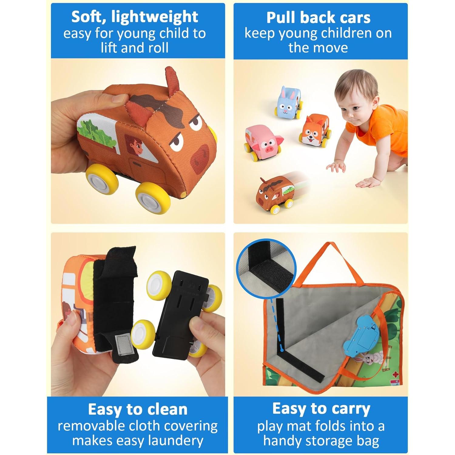 Alfombra Musical Coogam para Niños 0.64 kg Granja