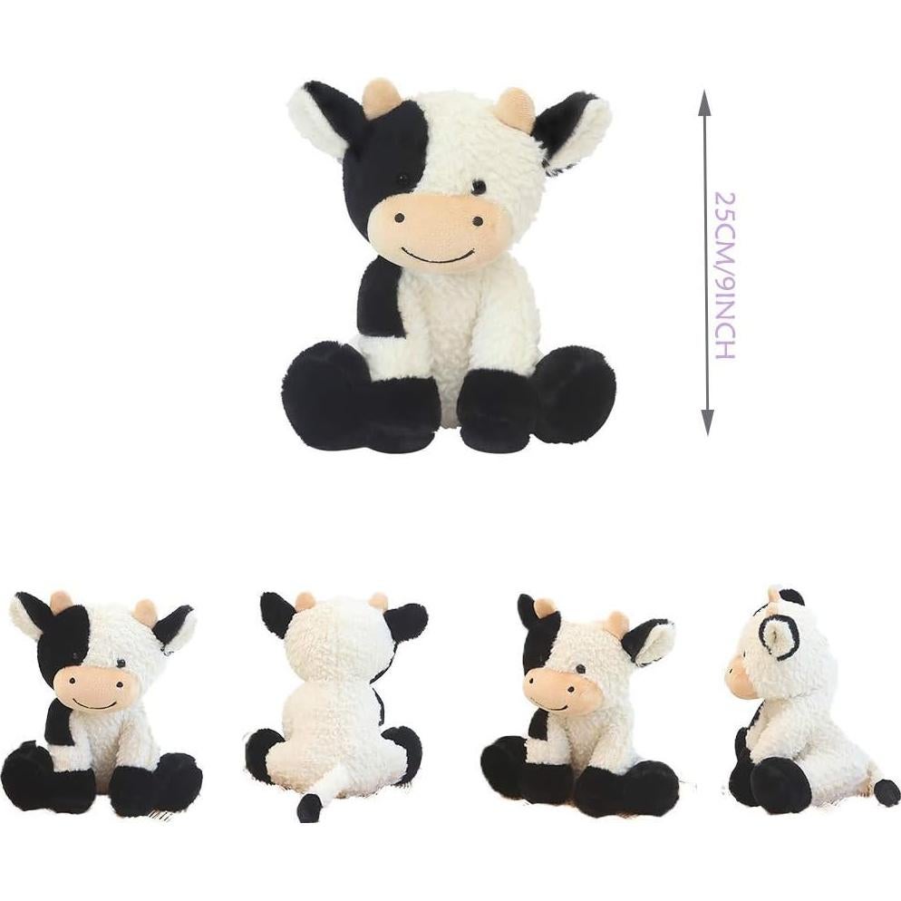 Juguete de Peluche Vaca CHELEI2019 23cm Suave y Acogedor