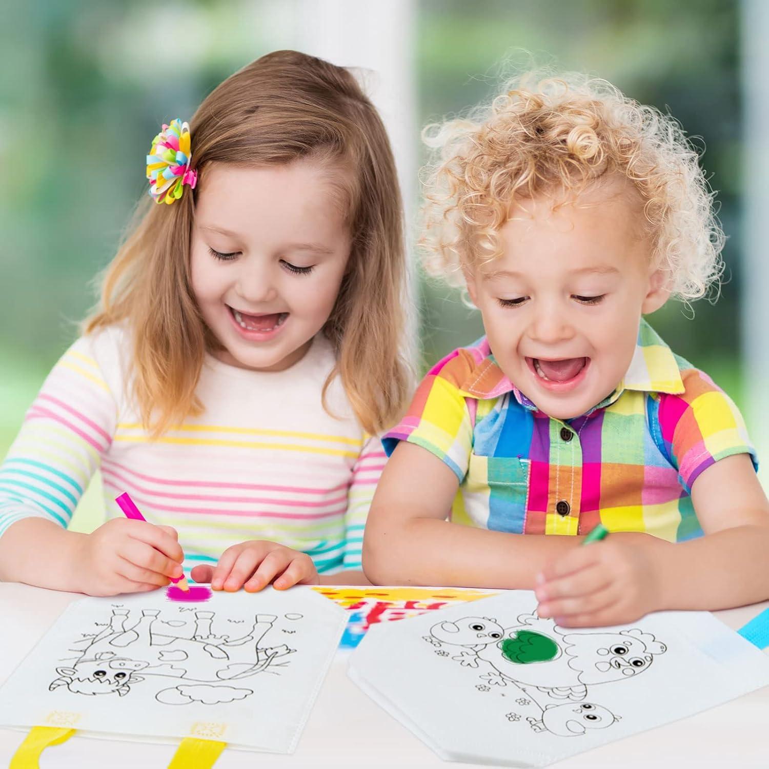 Bolsas de Sorpresa de Granja 45 Pcs Kakctyen para Colorear