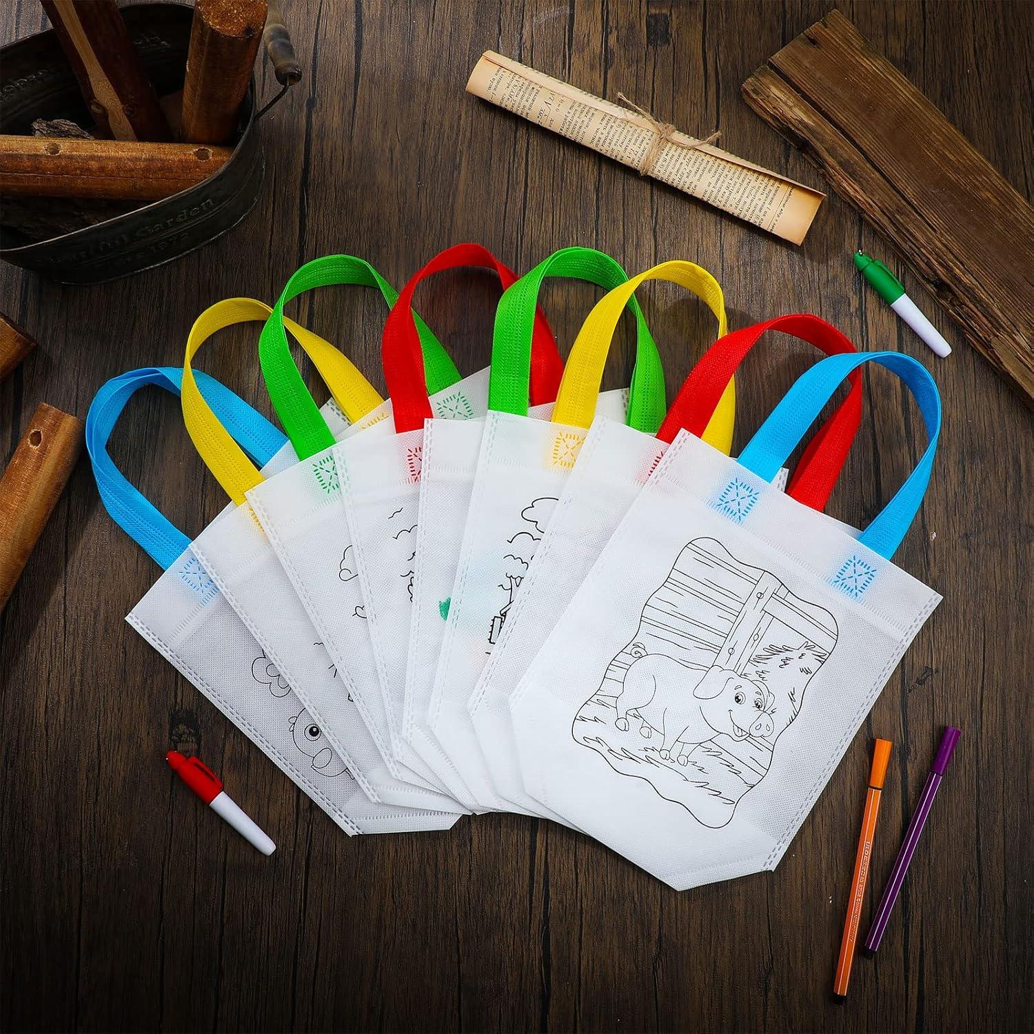 Bolsas de Sorpresa de Granja 45 Pcs Kakctyen para Colorear