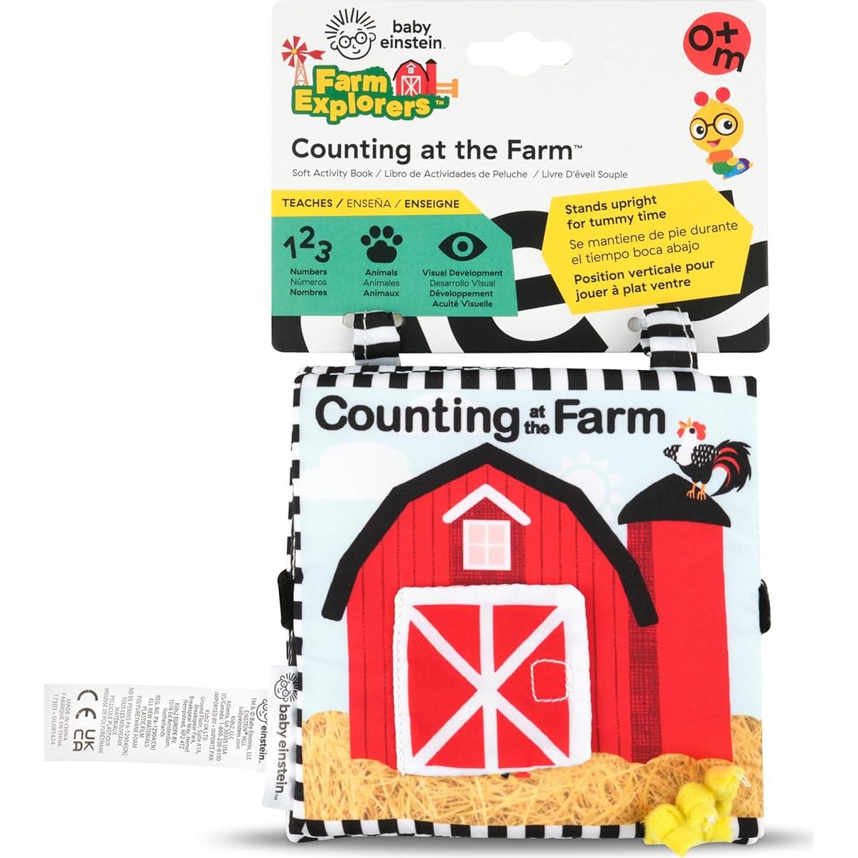 Libro Suave de Actividades Baby Einstein - Contar en la Granja