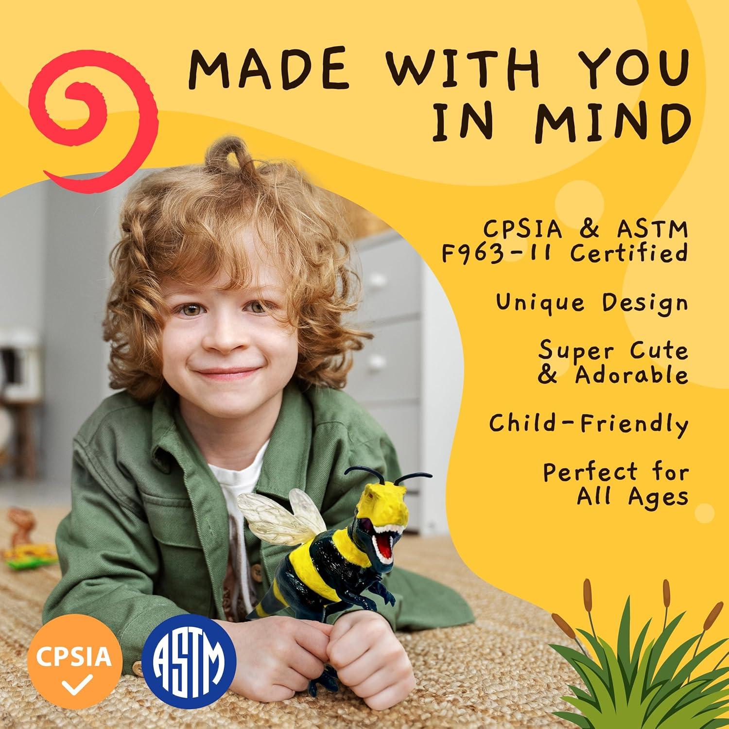 Figuras de Animales Híbridos Randimals B-Rex Mini - 19x7x11cm