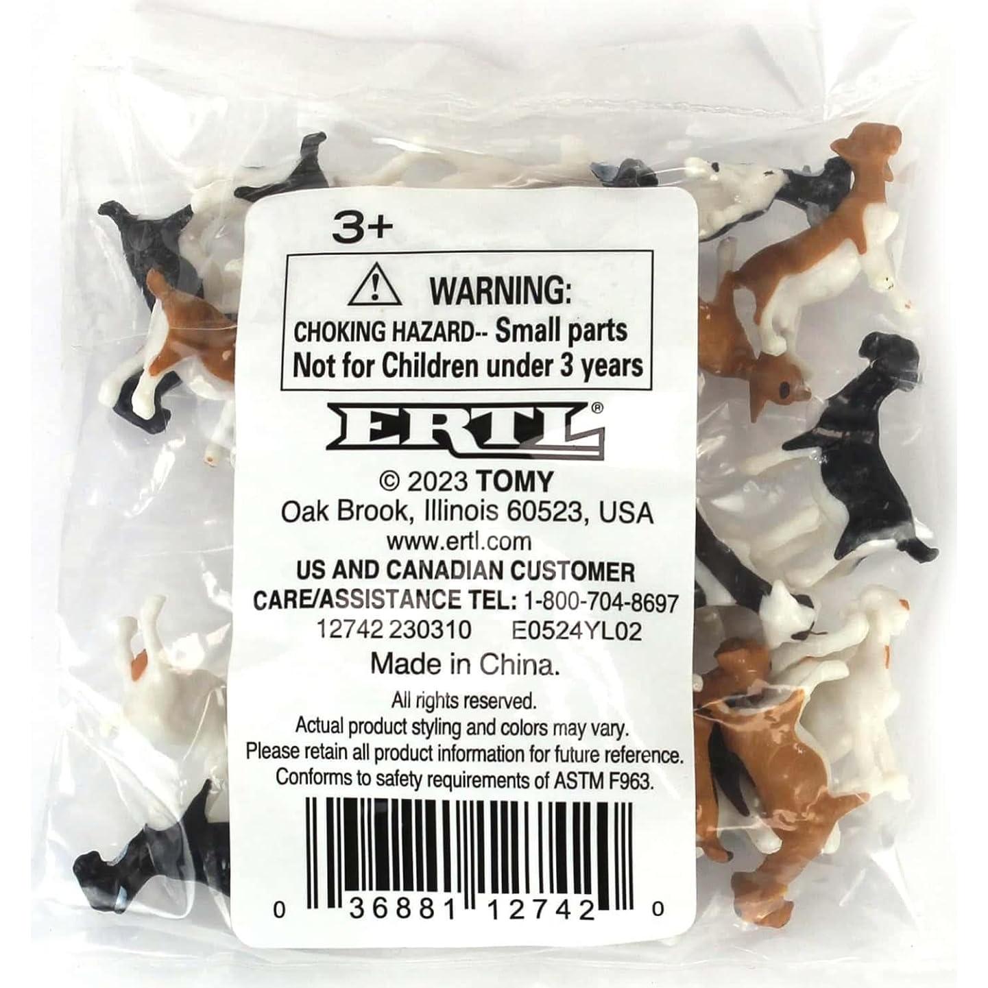 Paquete de 25 Cabras ERTL 1/64 para Modelos de Granja