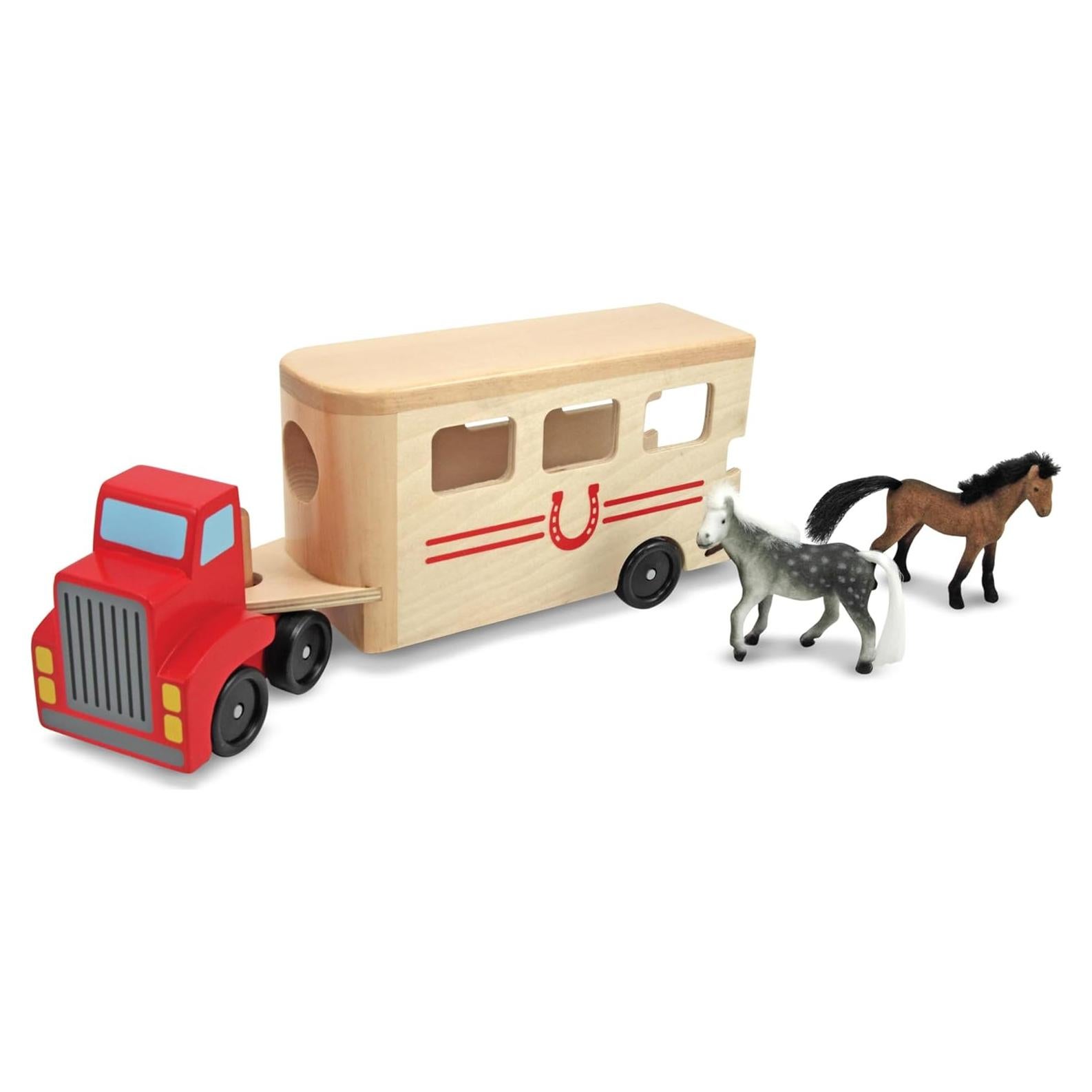 Juego de Transporte de Caballos Melissa & Doug con Rampa