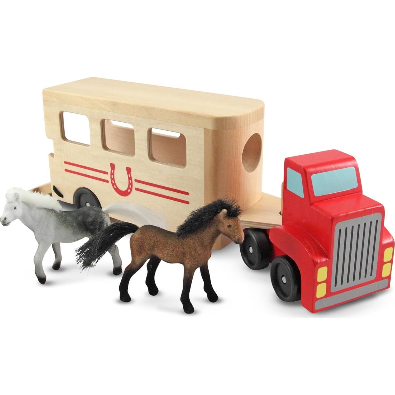 Juego de Transporte de Caballos Melissa & Doug con Rampa