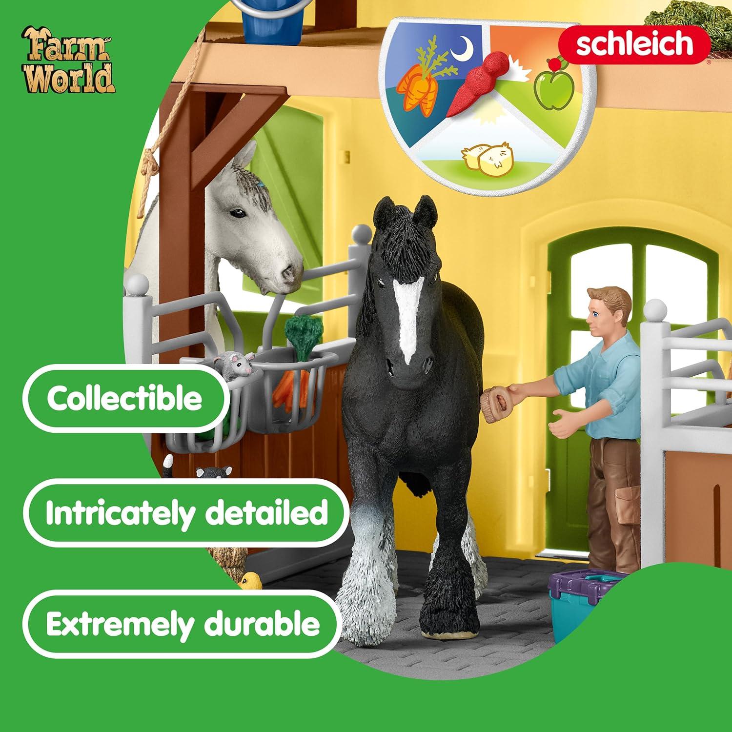 Set de Juego de Granja Schleich 30 Piezas Animales 3+