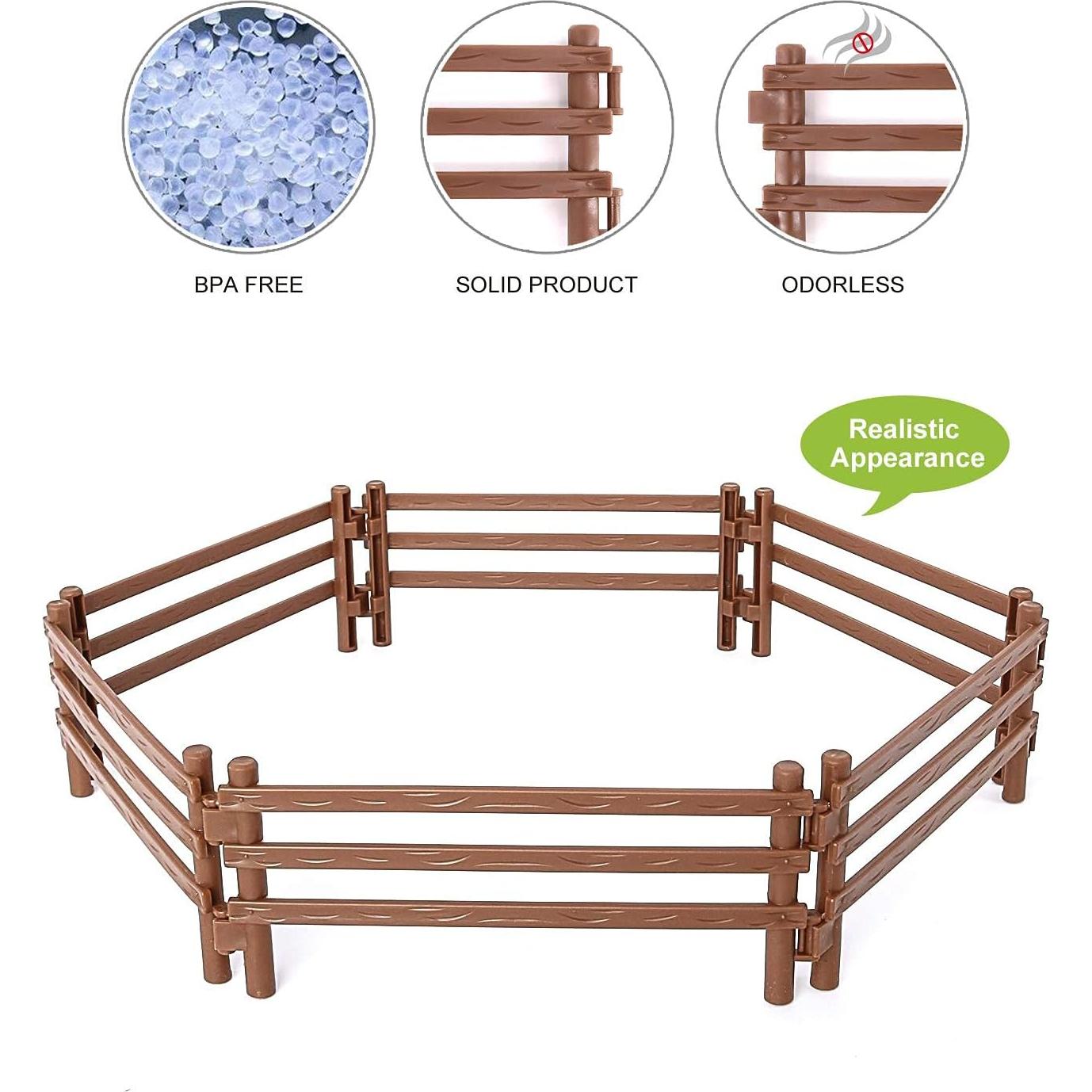 Juego de Cerca de Corral de Granja Volnau 20 Piezas