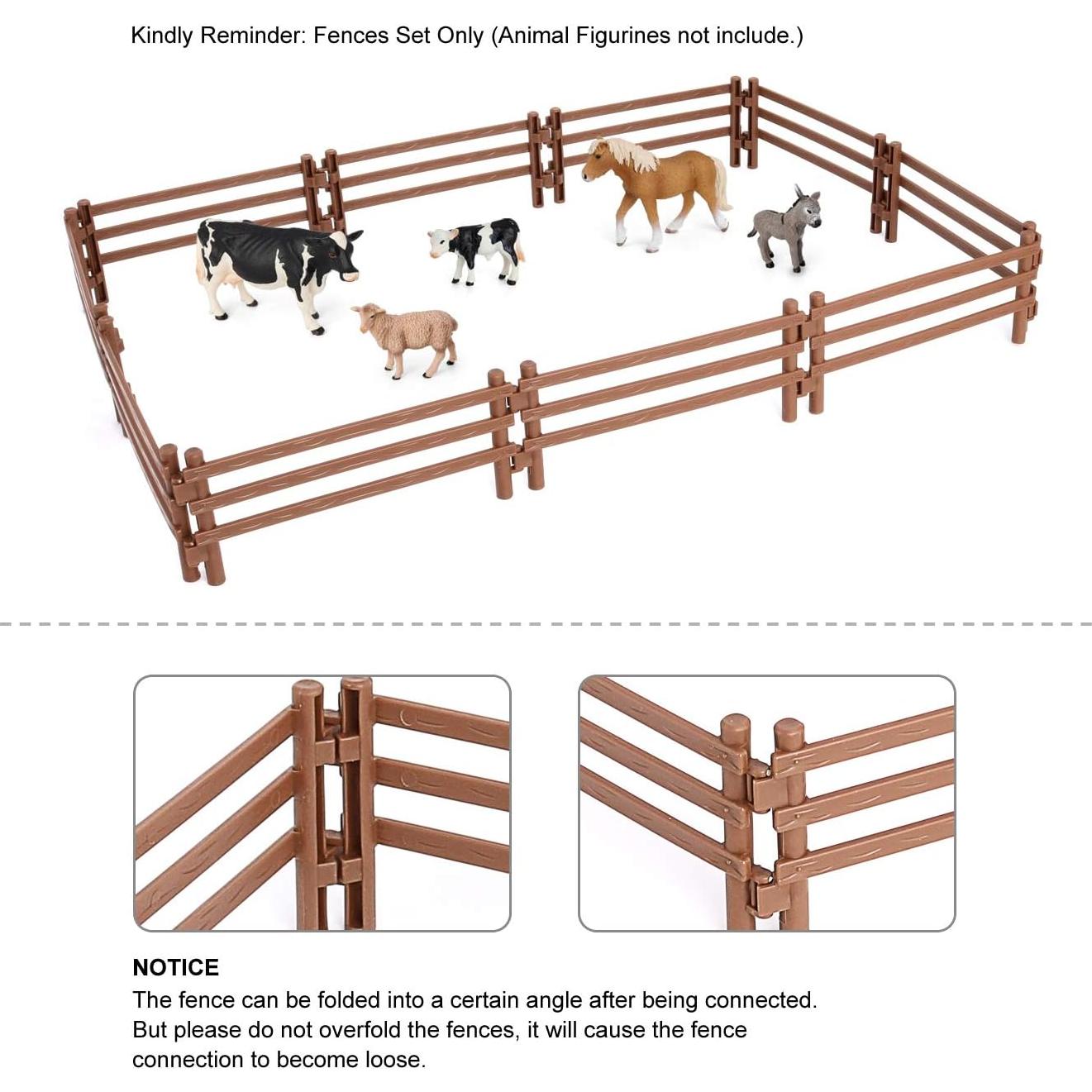 Juego de Cerca de Corral de Granja Volnau 20 Piezas